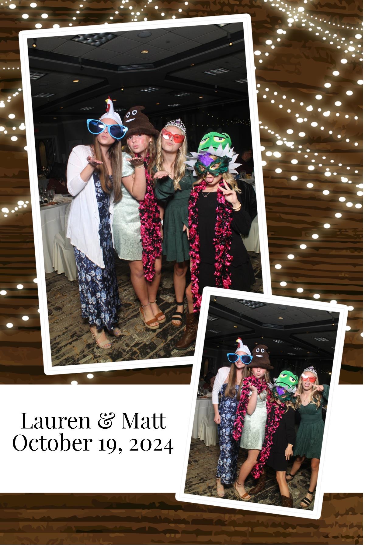 Matt & Lauren | View more photos from the event at gallery.photoboothcincy.com/u/PhotoBoothCincy/Matt-Lauren