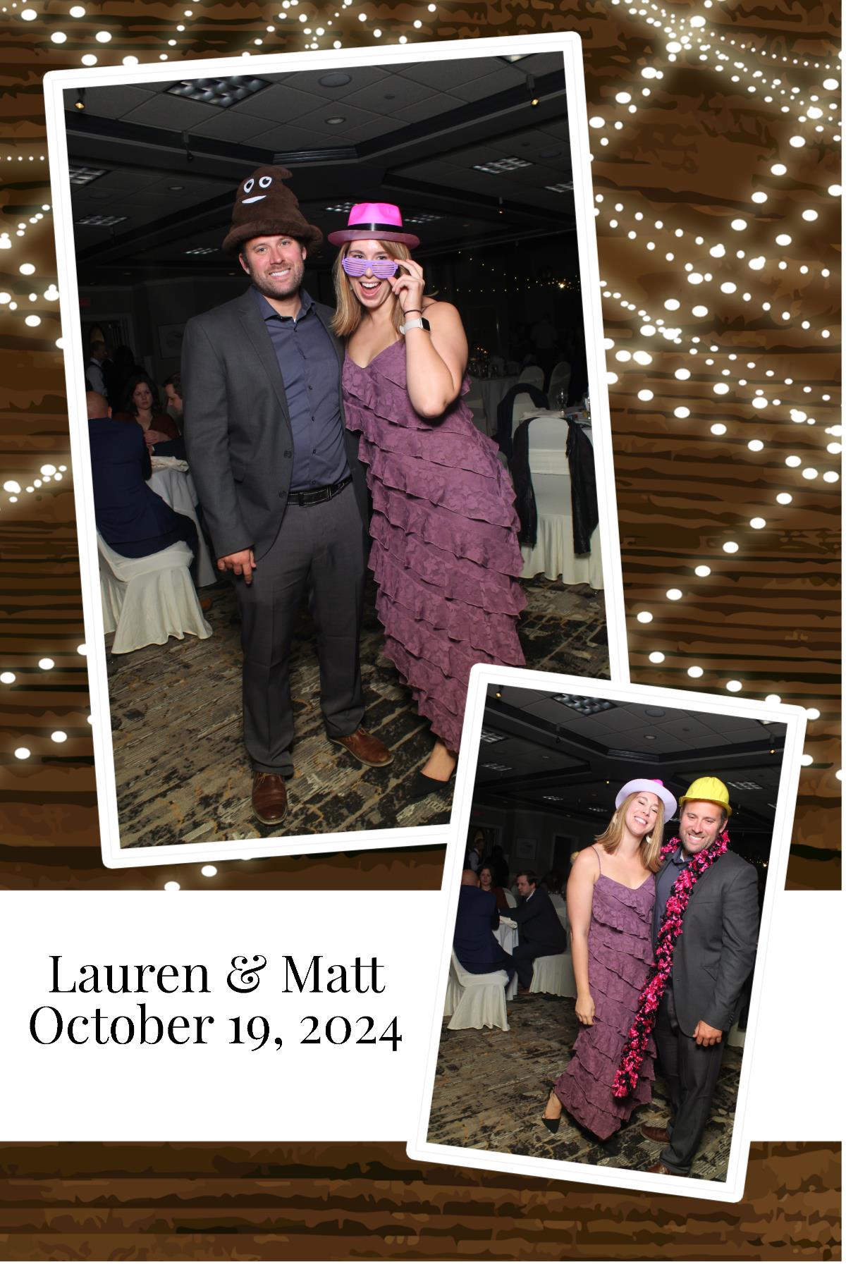 Matt & Lauren | View more photos from the event at gallery.photoboothcincy.com/u/PhotoBoothCincy/Matt-Lauren