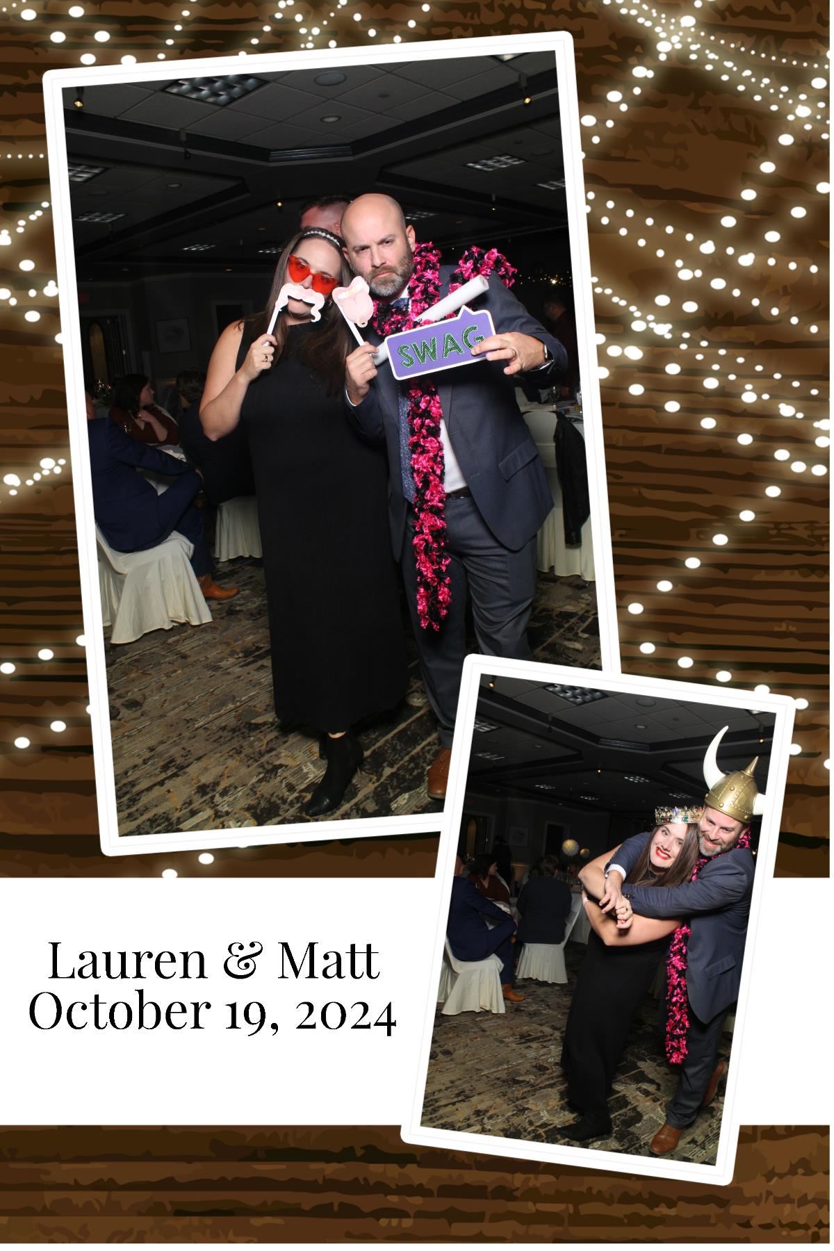 Matt & Lauren | View more photos from the event at gallery.photoboothcincy.com/u/PhotoBoothCincy/Matt-Lauren