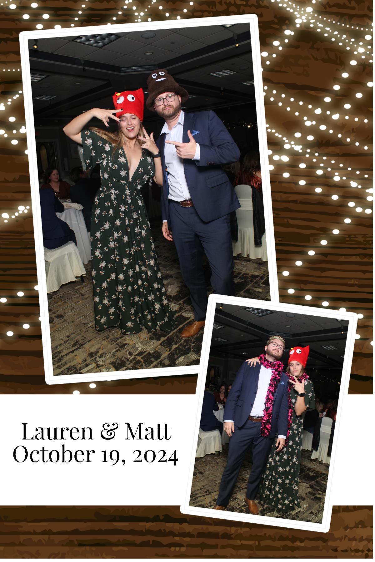 Matt & Lauren | View more photos from the event at gallery.photoboothcincy.com/u/PhotoBoothCincy/Matt-Lauren