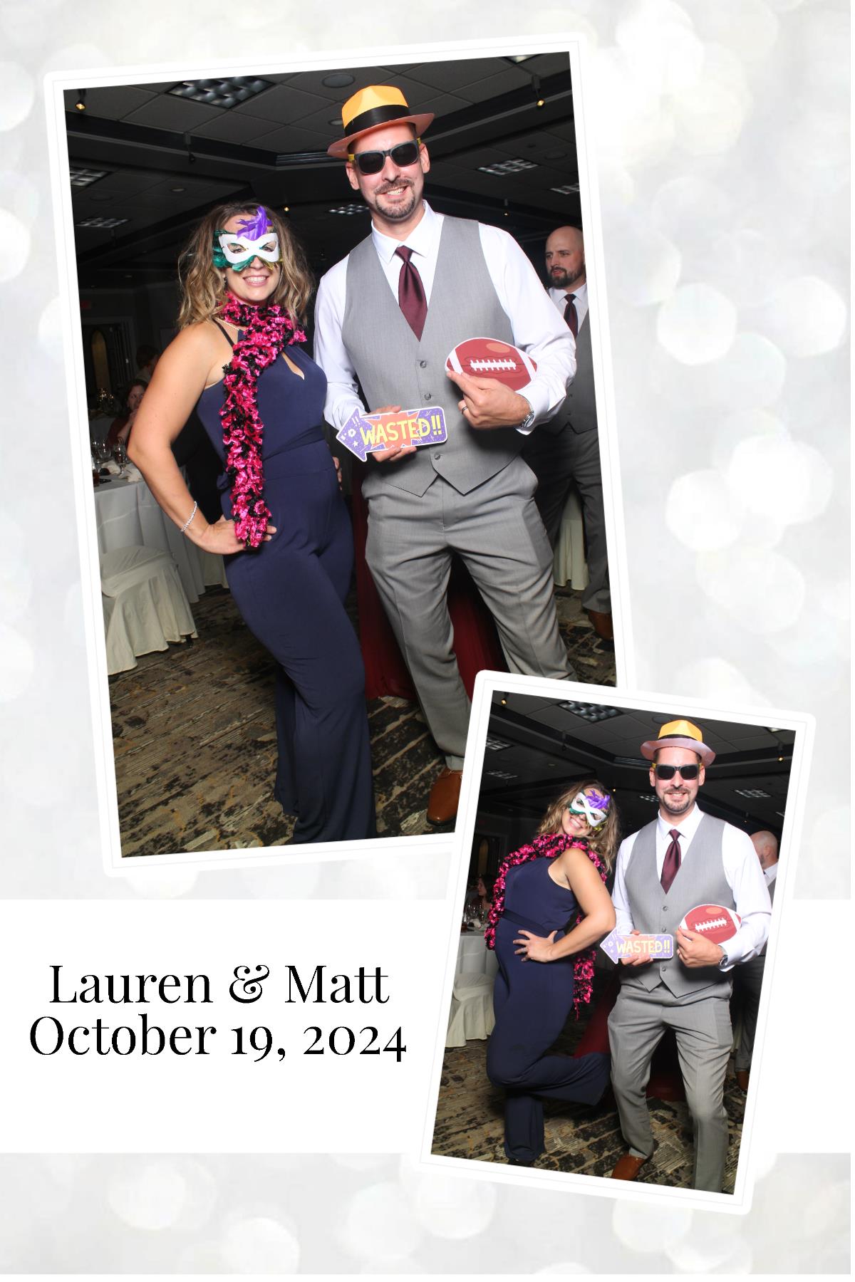 Matt & Lauren | View more photos from the event at gallery.photoboothcincy.com/u/PhotoBoothCincy/Matt-Lauren
