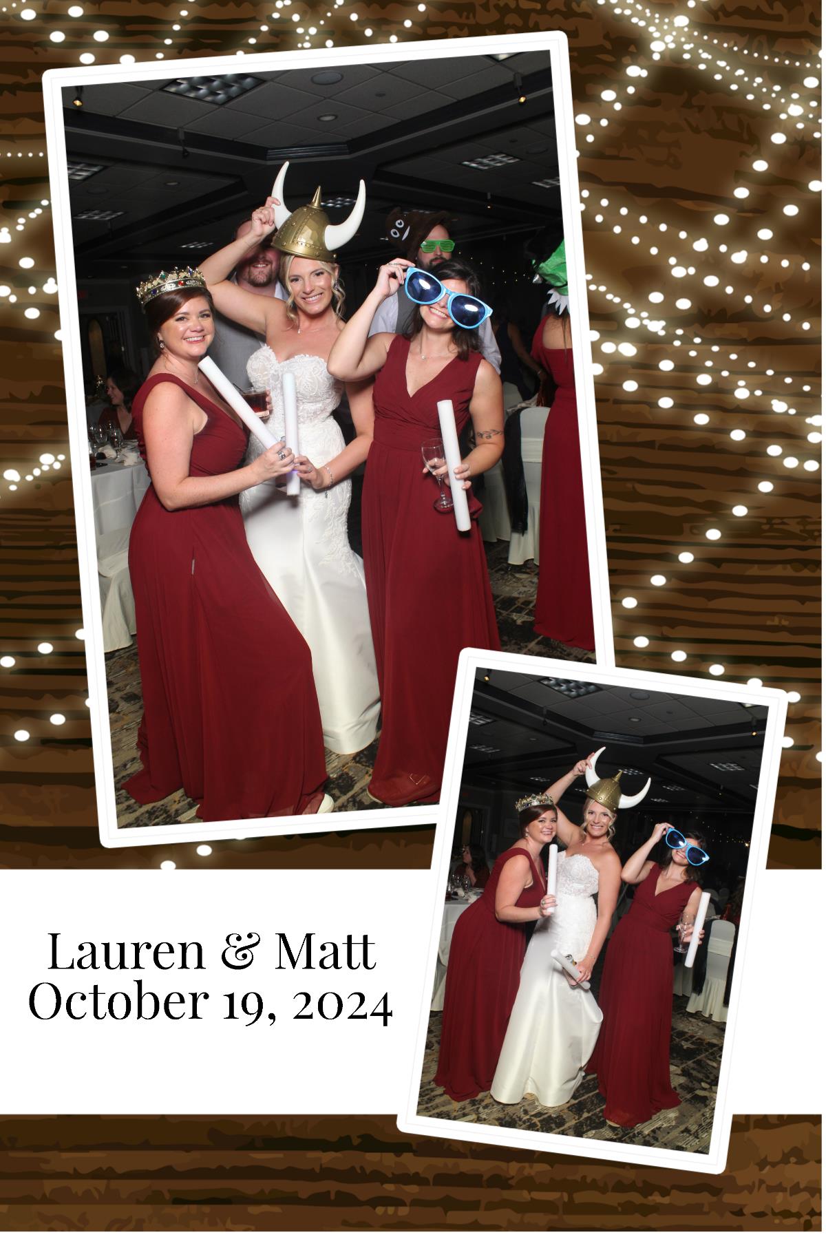 Matt & Lauren | View more photos from the event at gallery.photoboothcincy.com/u/PhotoBoothCincy/Matt-Lauren