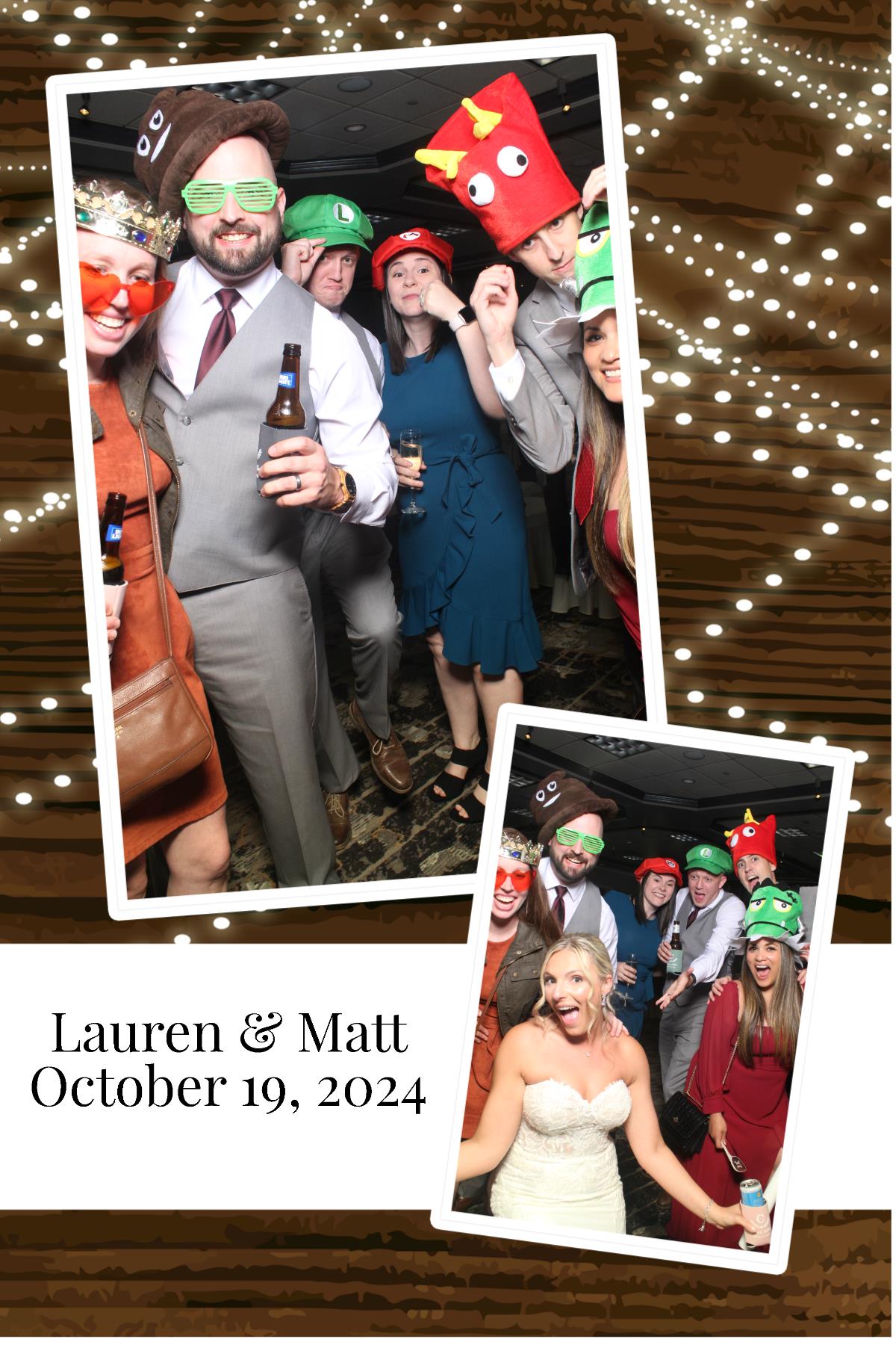 Matt & Lauren | View more photos from the event at gallery.photoboothcincy.com/u/PhotoBoothCincy/Matt-Lauren