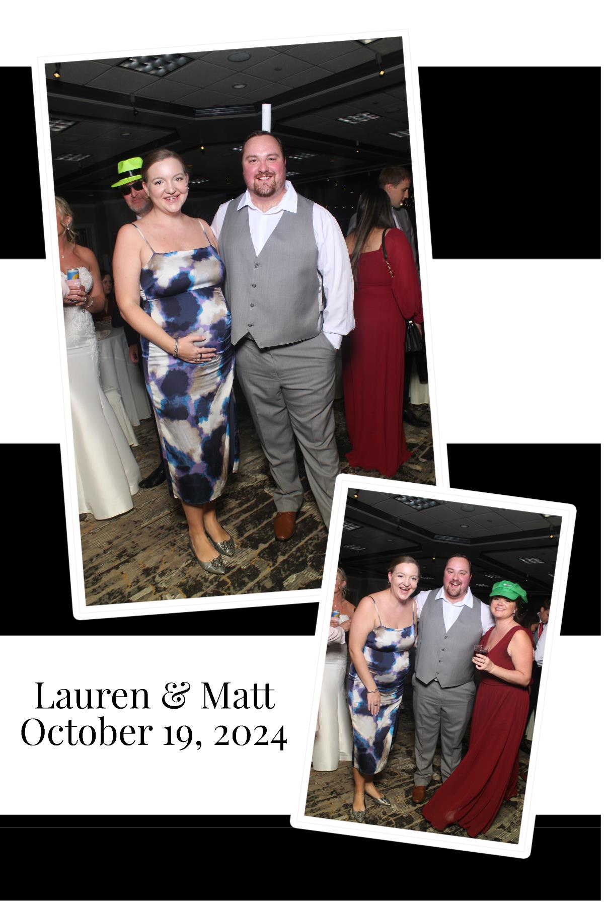 Matt & Lauren | View more photos from the event at gallery.photoboothcincy.com/u/PhotoBoothCincy/Matt-Lauren