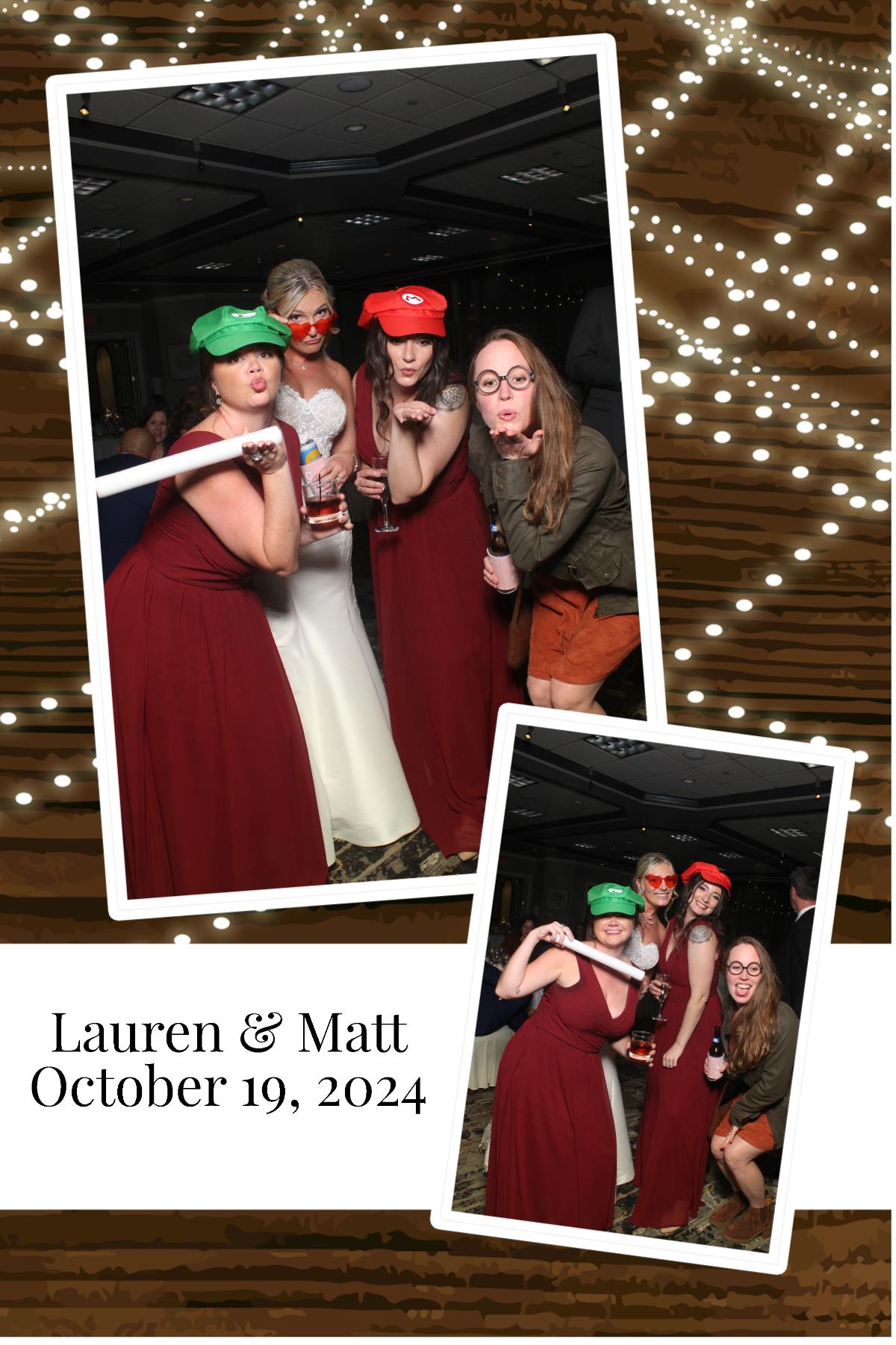 Matt & Lauren | View more photos from the event at gallery.photoboothcincy.com/u/PhotoBoothCincy/Matt-Lauren