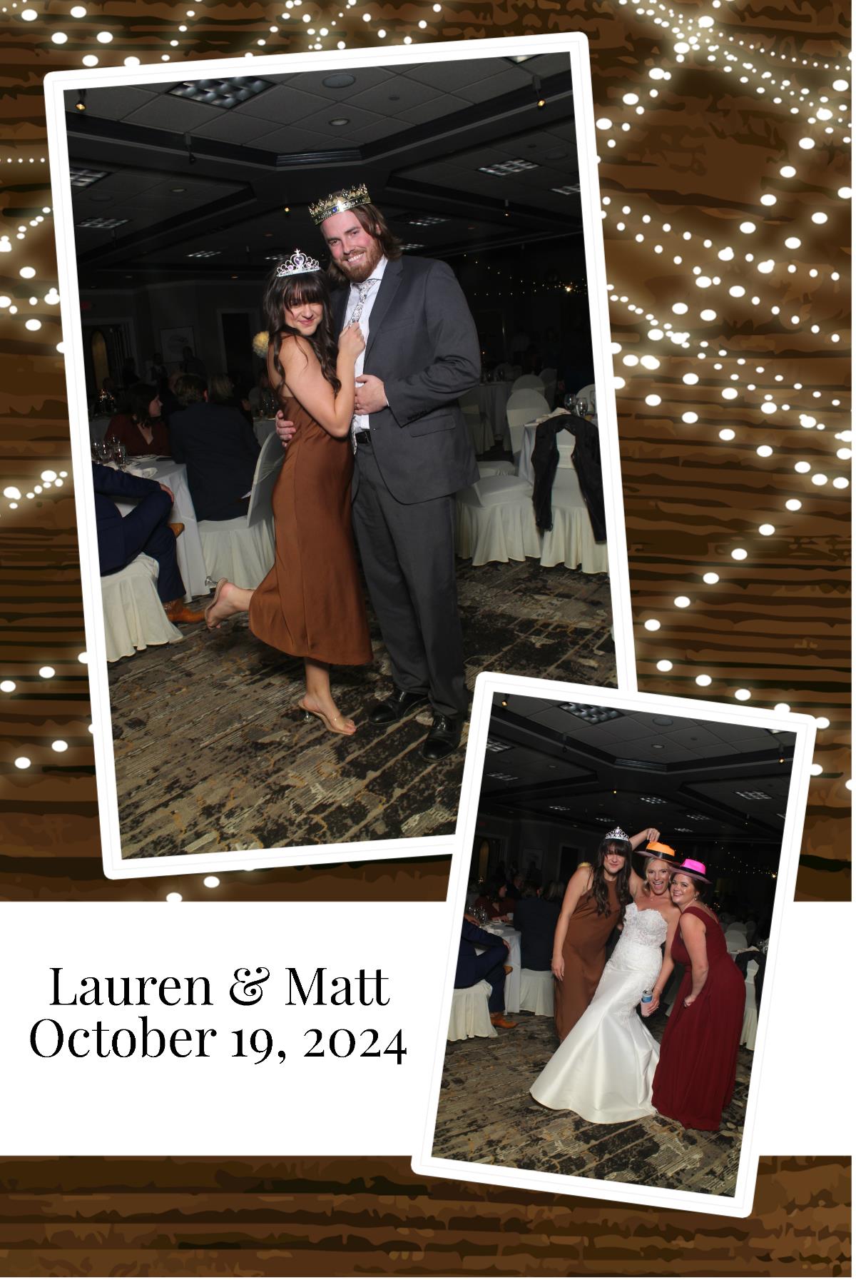 Matt & Lauren | View more photos from the event at gallery.photoboothcincy.com/u/PhotoBoothCincy/Matt-Lauren