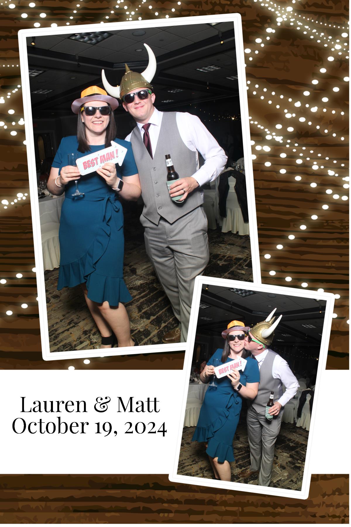 Matt & Lauren | View more photos from the event at gallery.photoboothcincy.com/u/PhotoBoothCincy/Matt-Lauren