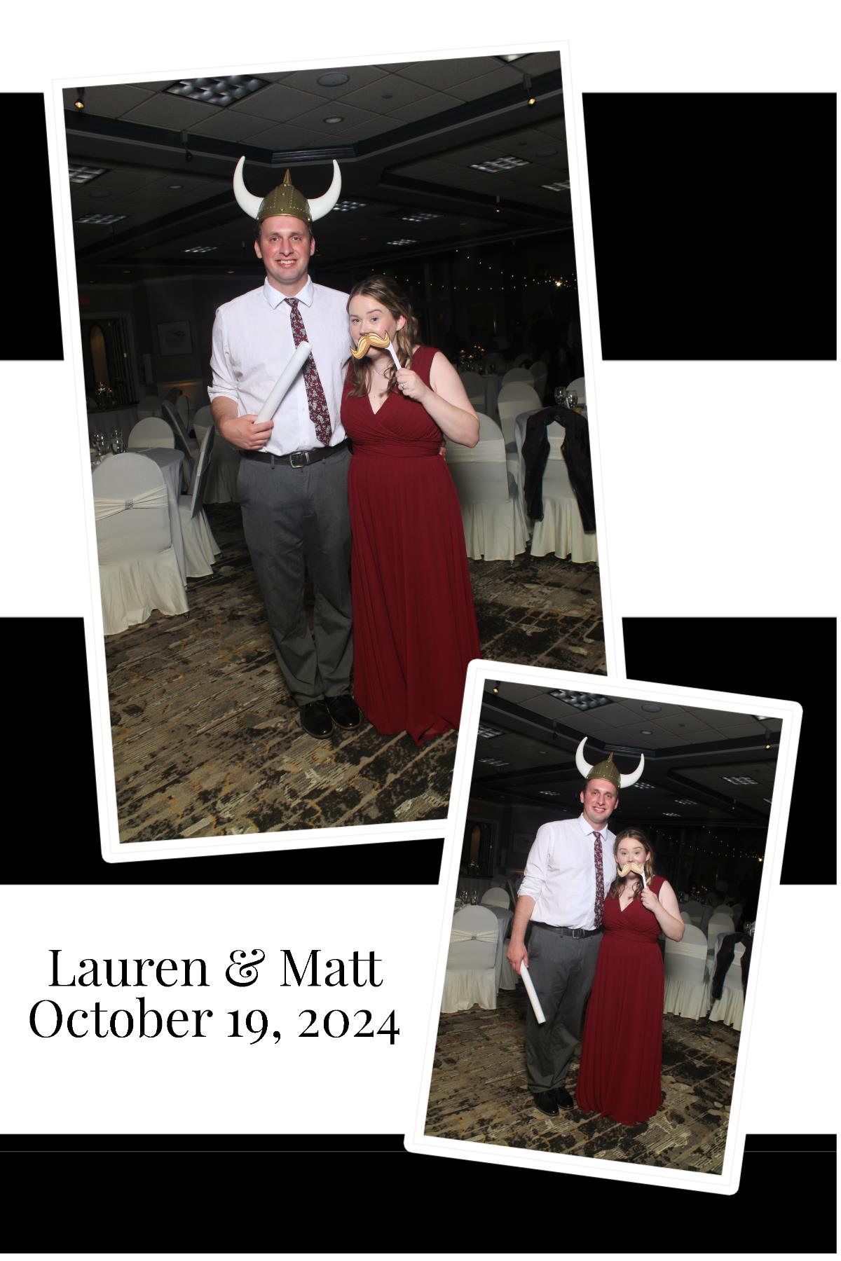 Matt & Lauren | View more photos from the event at gallery.photoboothcincy.com/u/PhotoBoothCincy/Matt-Lauren