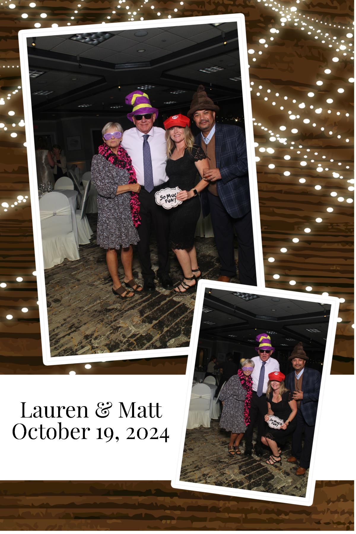 Matt & Lauren | View more photos from the event at gallery.photoboothcincy.com/u/PhotoBoothCincy/Matt-Lauren