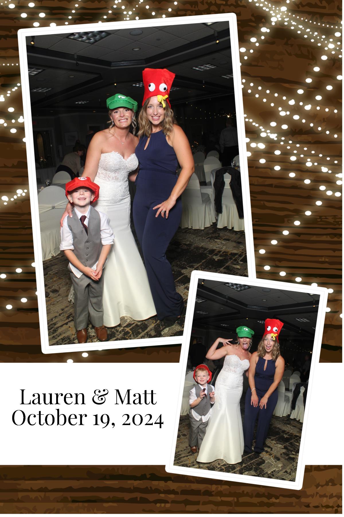 Matt & Lauren | View more photos from the event at gallery.photoboothcincy.com/u/PhotoBoothCincy/Matt-Lauren