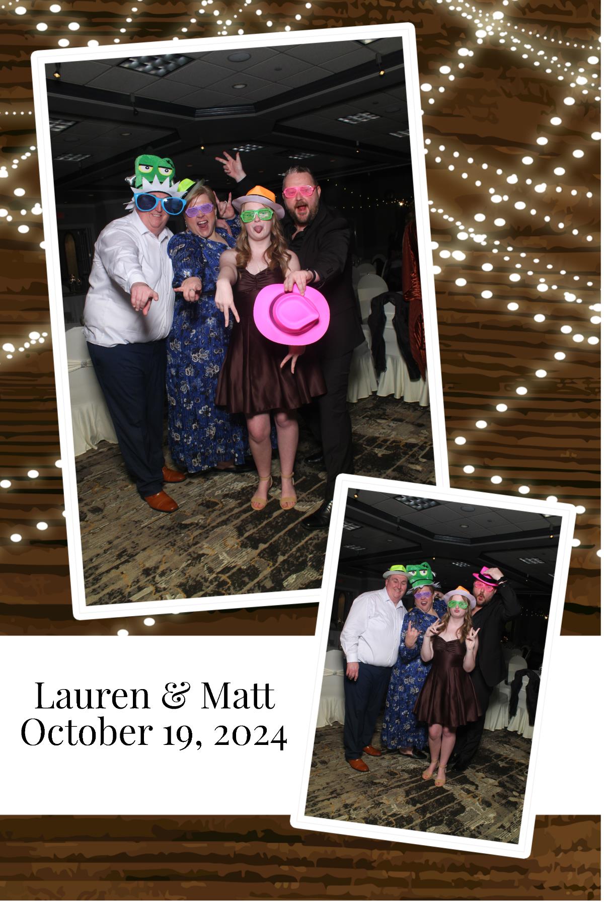 Matt & Lauren | View more photos from the event at gallery.photoboothcincy.com/u/PhotoBoothCincy/Matt-Lauren