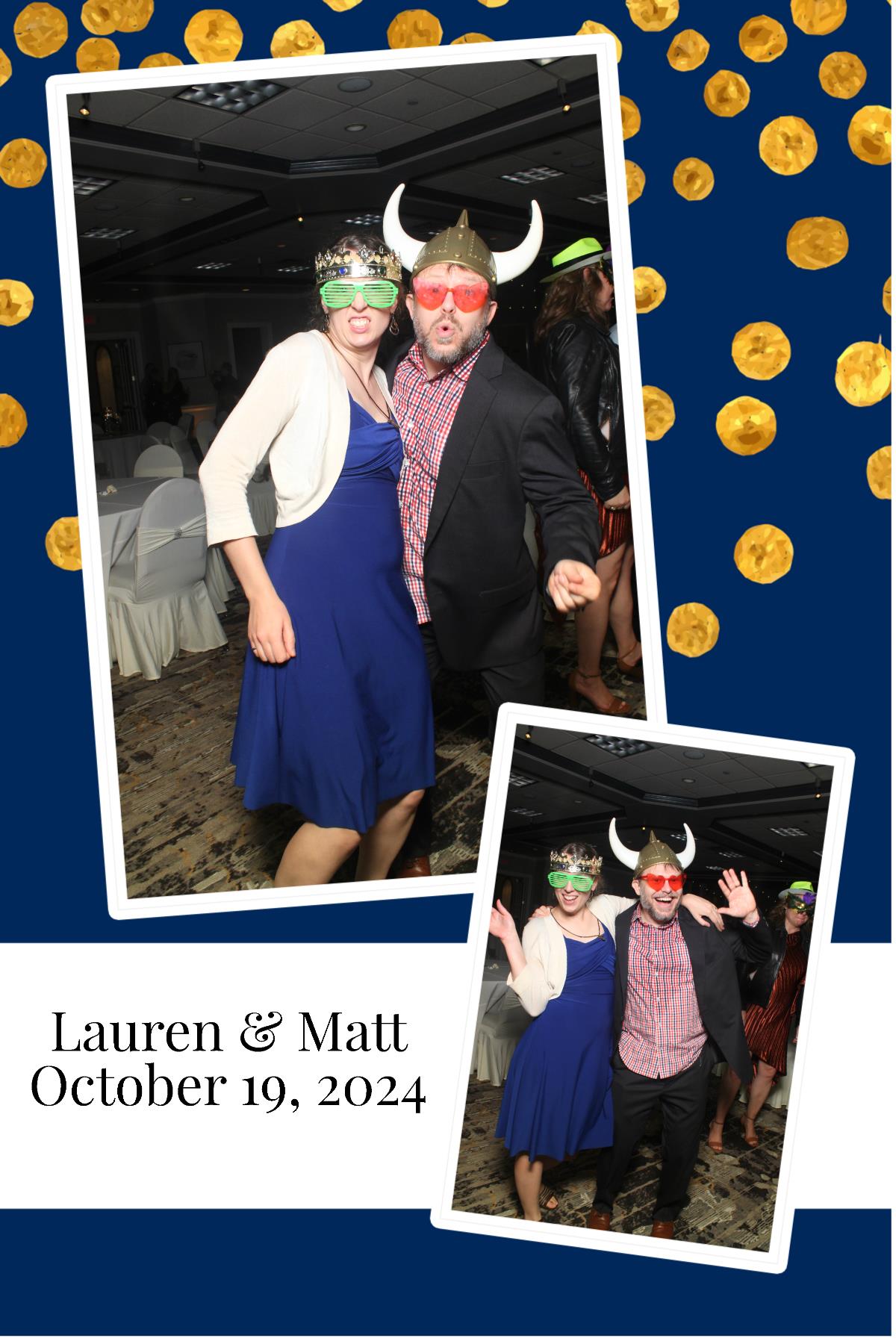 Matt & Lauren | View more photos from the event at gallery.photoboothcincy.com/u/PhotoBoothCincy/Matt-Lauren