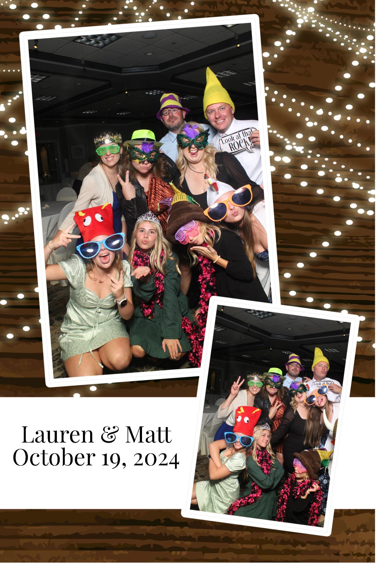Matt & Lauren | View more photos from the event at gallery.photoboothcincy.com/u/PhotoBoothCincy/Matt-Lauren