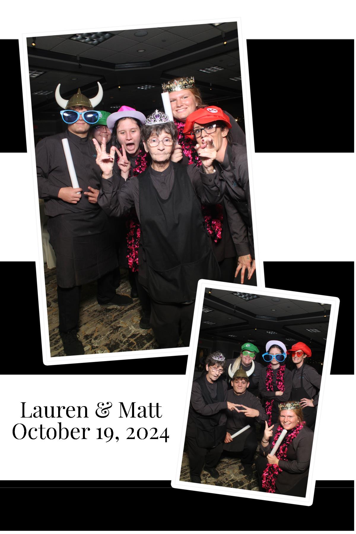 Matt & Lauren | View more photos from the event at gallery.photoboothcincy.com/u/PhotoBoothCincy/Matt-Lauren