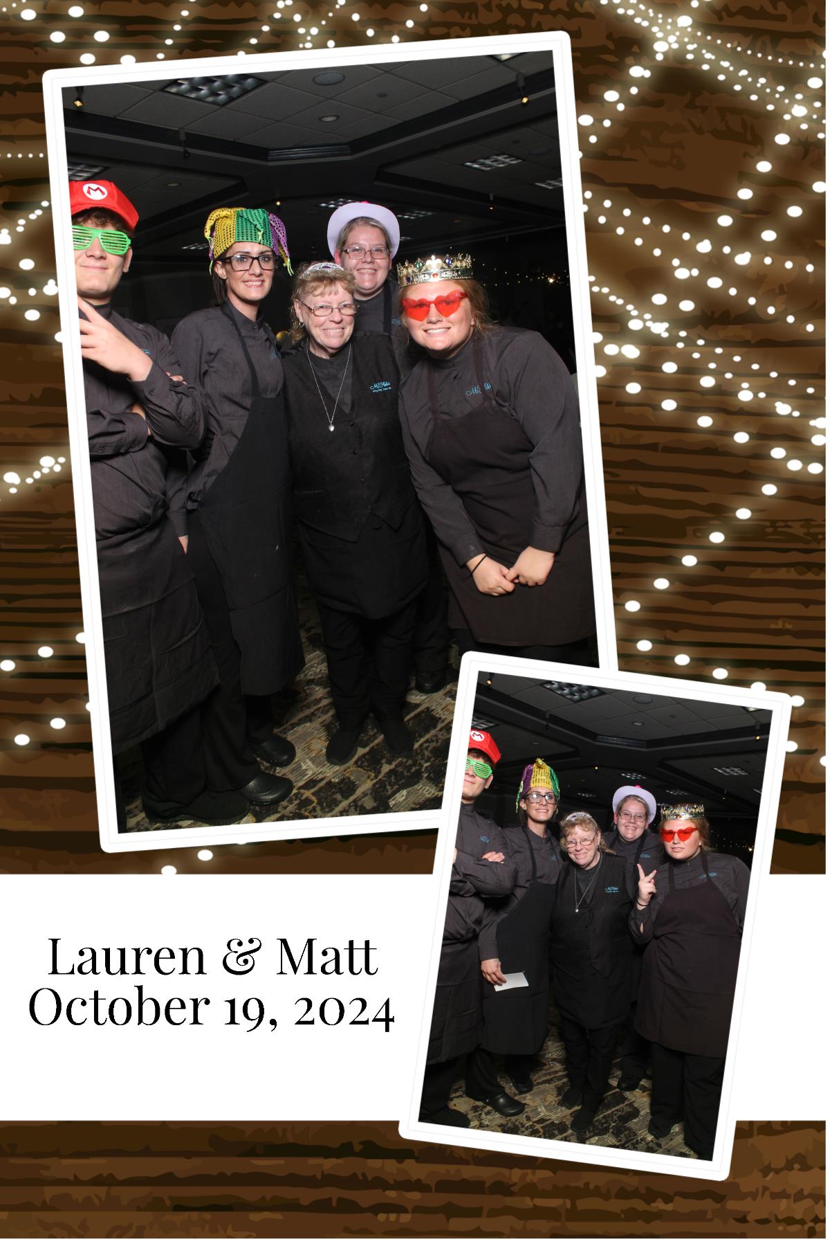 Matt & Lauren | View more photos from the event at gallery.photoboothcincy.com/u/PhotoBoothCincy/Matt-Lauren