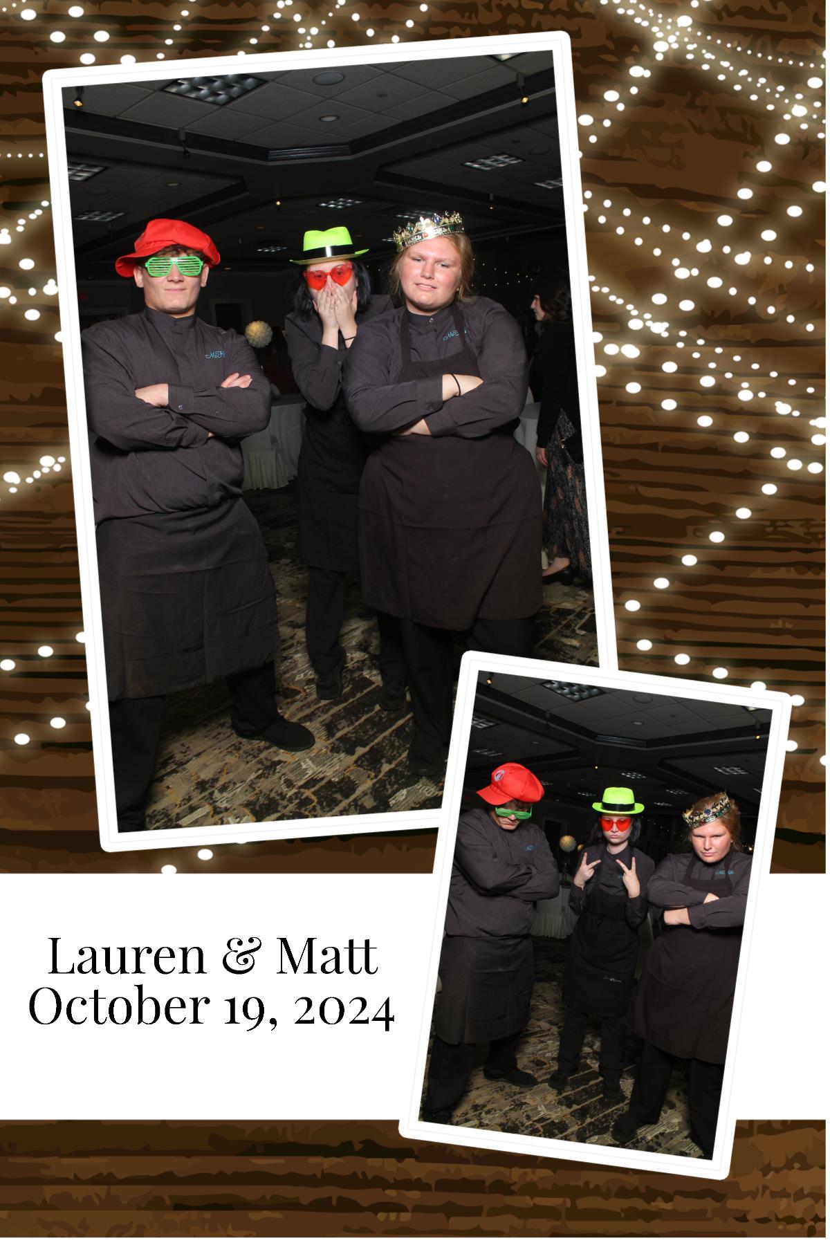 Matt & Lauren | View more photos from the event at gallery.photoboothcincy.com/u/PhotoBoothCincy/Matt-Lauren