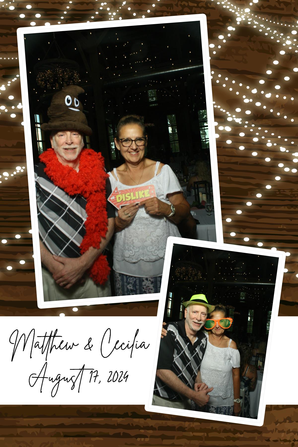 Matthew & Cecilia | View more photos from the event at gallery.photoboothcincy.com/u/PhotoBoothCincy/Matthew-Cecilia