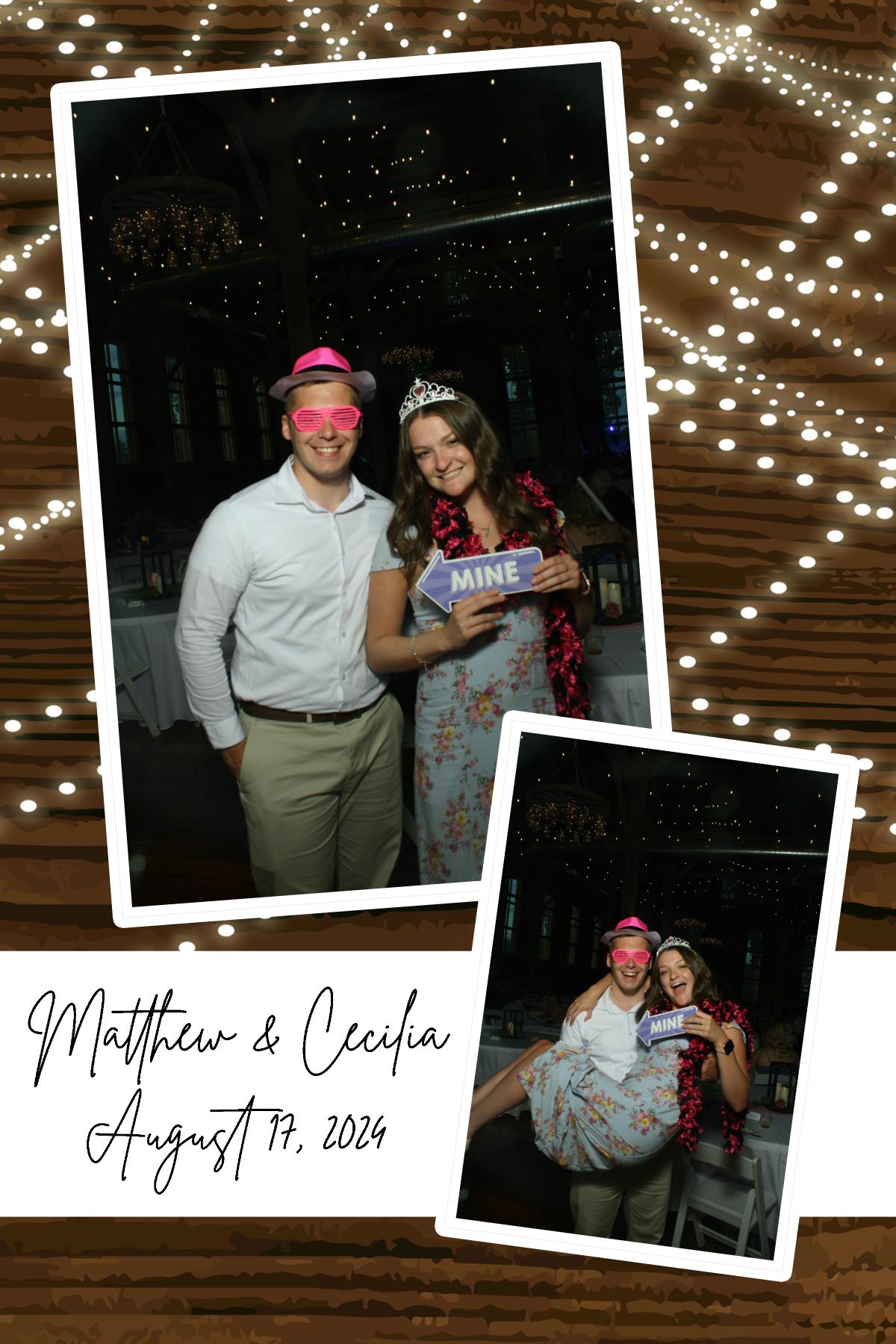 Matthew & Cecilia | View more photos from the event at gallery.photoboothcincy.com/u/PhotoBoothCincy/Matthew-Cecilia
