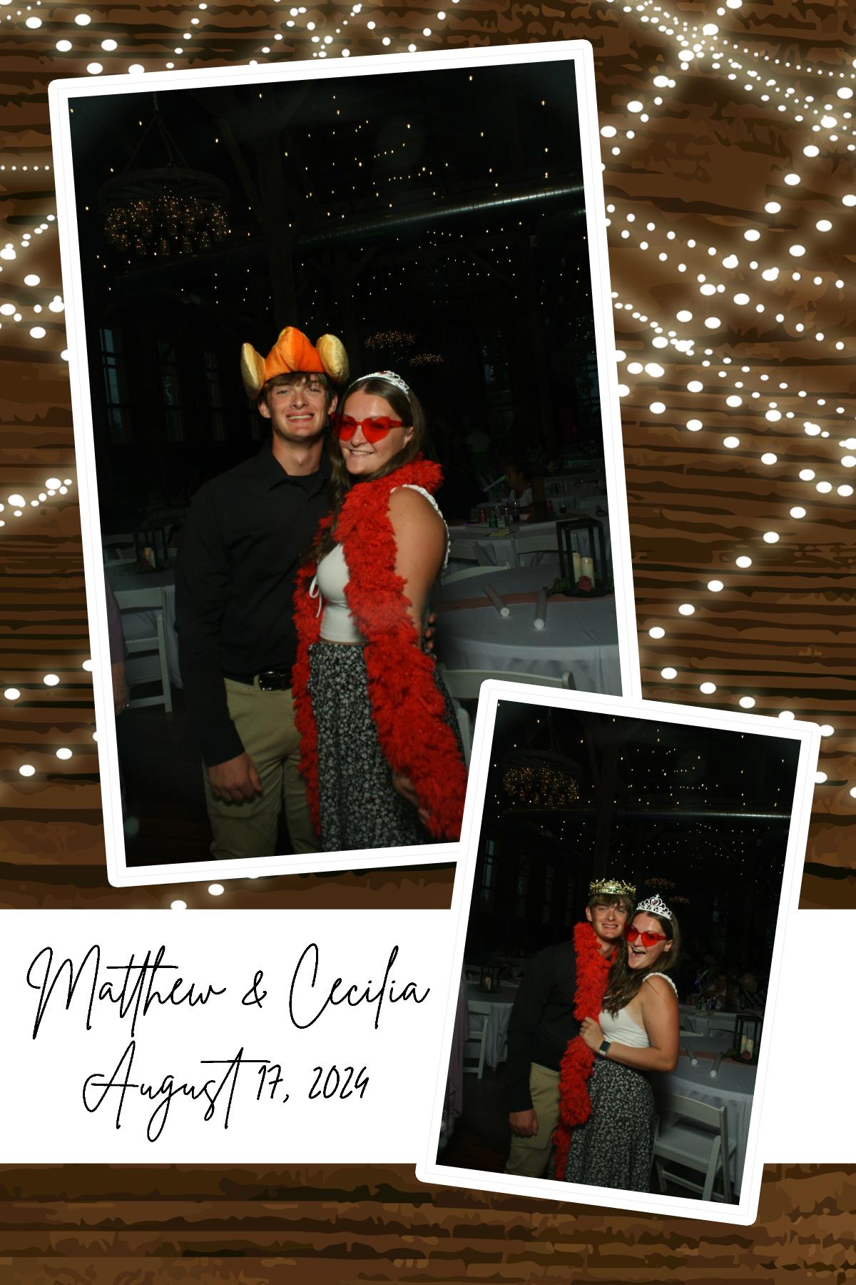 Matthew & Cecilia | View more photos from the event at gallery.photoboothcincy.com/u/PhotoBoothCincy/Matthew-Cecilia