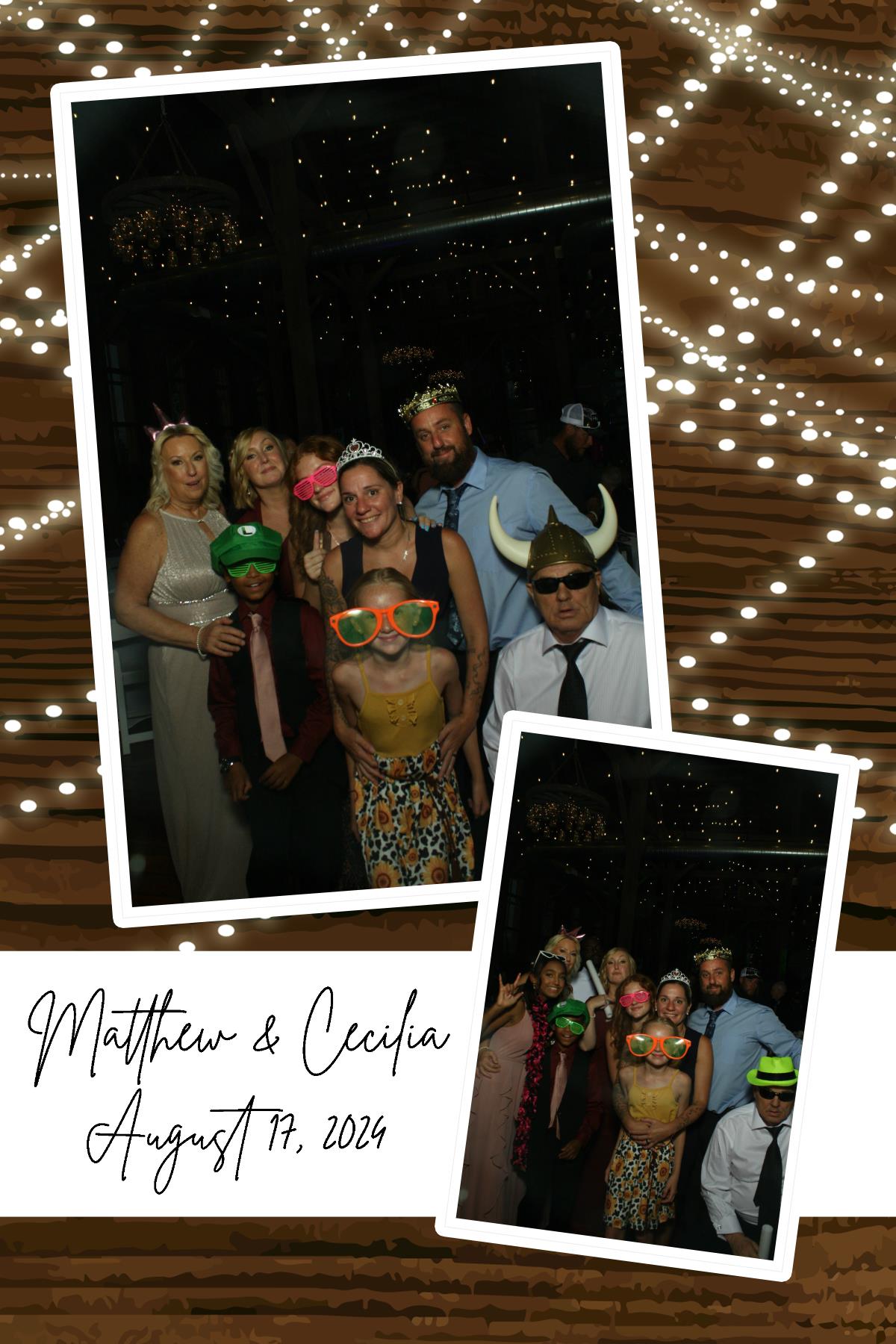 Matthew & Cecilia | View more photos from the event at gallery.photoboothcincy.com/u/PhotoBoothCincy/Matthew-Cecilia
