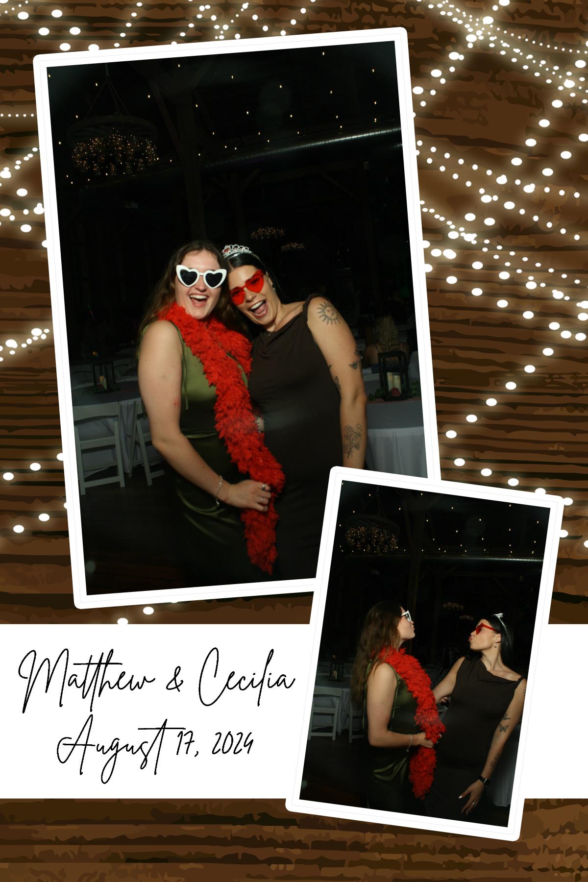 Matthew & Cecilia | View more photos from the event at gallery.photoboothcincy.com/u/PhotoBoothCincy/Matthew-Cecilia