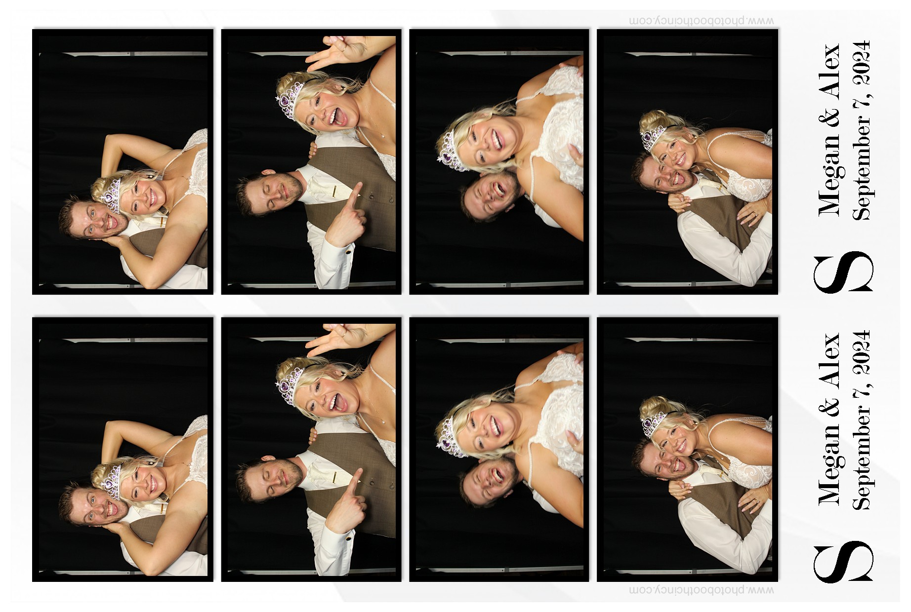 Megan & Alex | View more photos from the event at gallery.photoboothcincy.com/u/PhotoBoothCincy/Megan-Alex