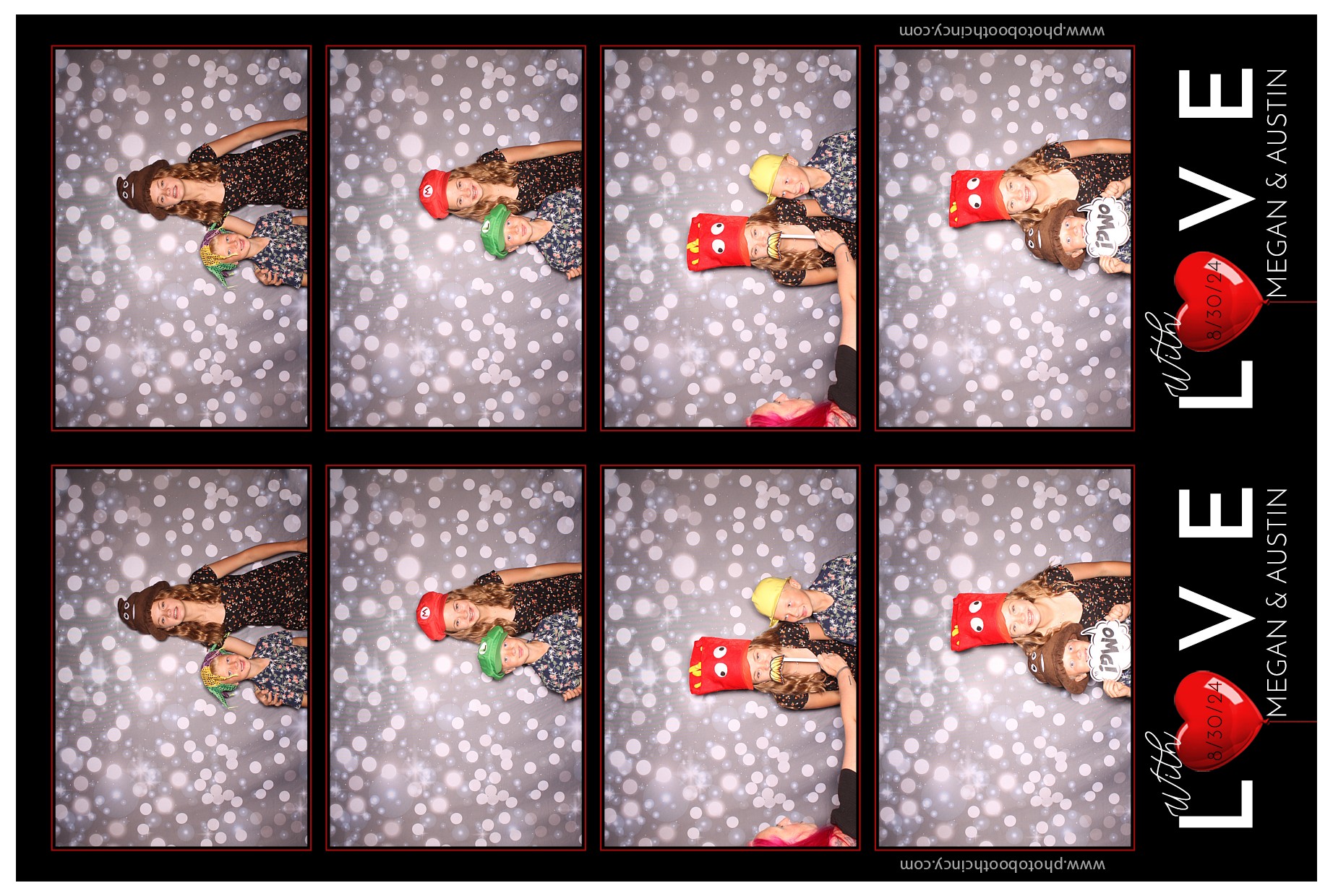Megan & Austin | View more photos from the event at gallery.photoboothcincy.com/u/PhotoBoothCincy/Megan-Austin