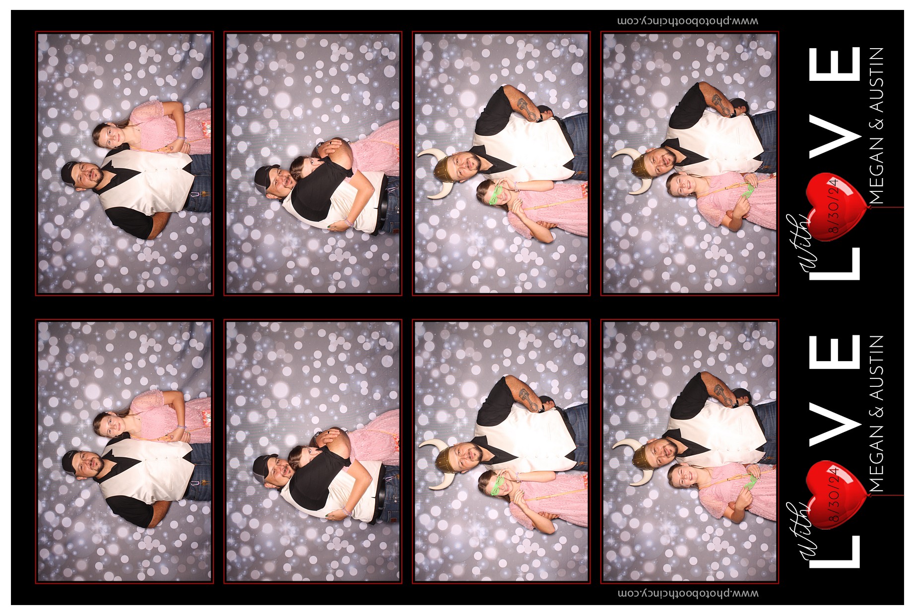 Megan & Austin | View more photos from the event at gallery.photoboothcincy.com/u/PhotoBoothCincy/Megan-Austin