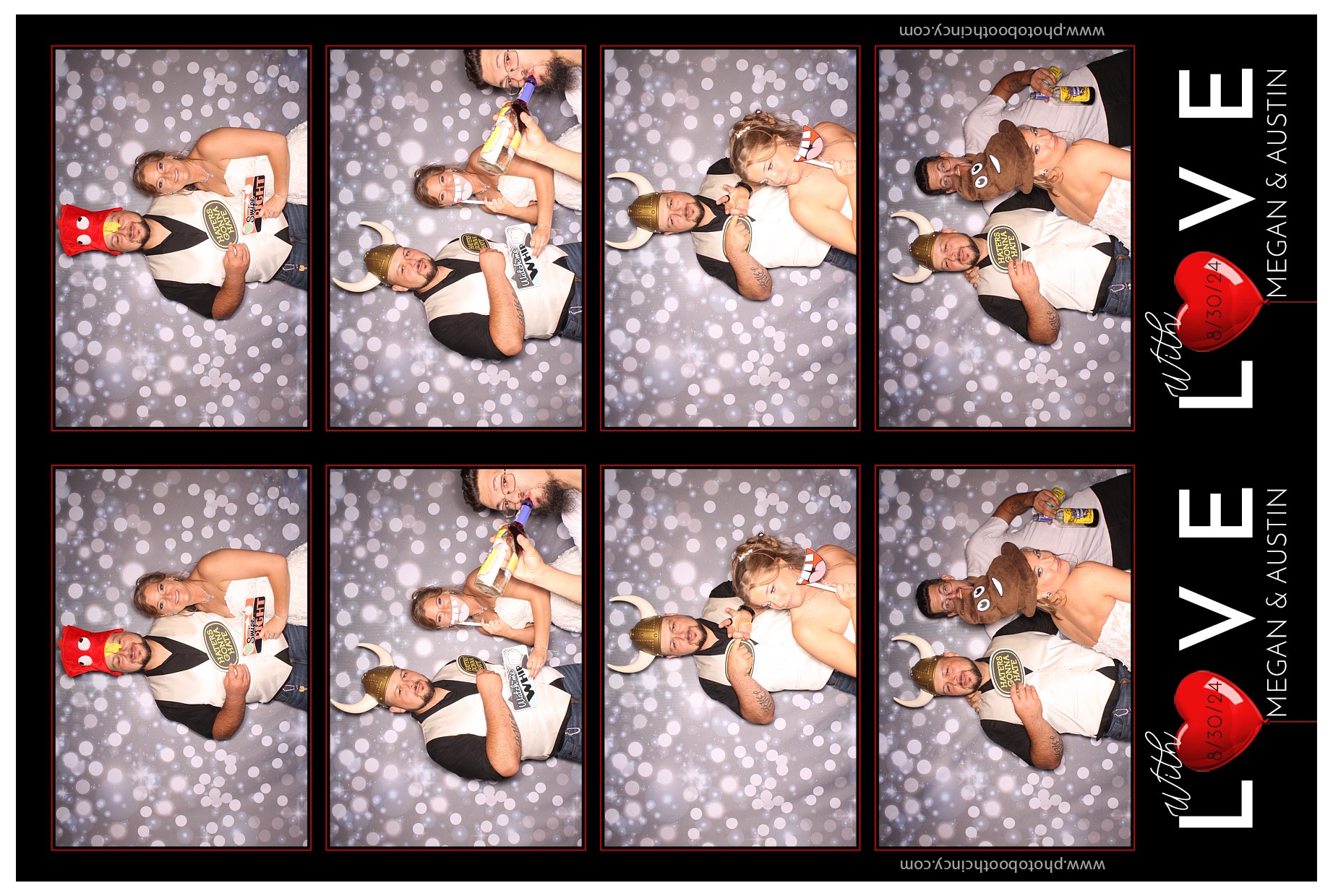 Megan & Austin | View more photos from the event at gallery.photoboothcincy.com/u/PhotoBoothCincy/Megan-Austin