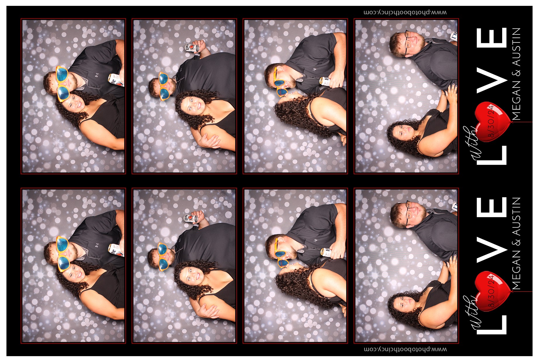 Megan & Austin | View more photos from the event at gallery.photoboothcincy.com/u/PhotoBoothCincy/Megan-Austin
