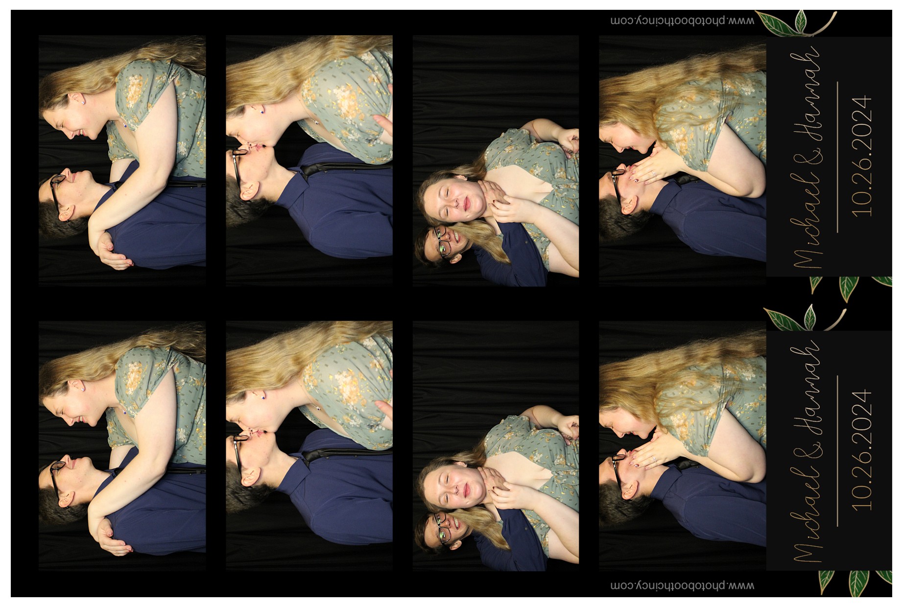 Michael & Hannah Wells!  | View more photos from the event at gallery.photoboothcincy.com/u/PhotoBoothCincy/Michael-Hannah-Wells