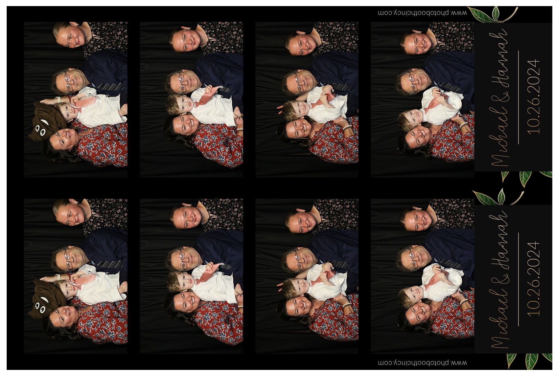 Michael & Hannah Wells!  | View more photos from the event at gallery.photoboothcincy.com/u/PhotoBoothCincy/Michael-Hannah-Wells