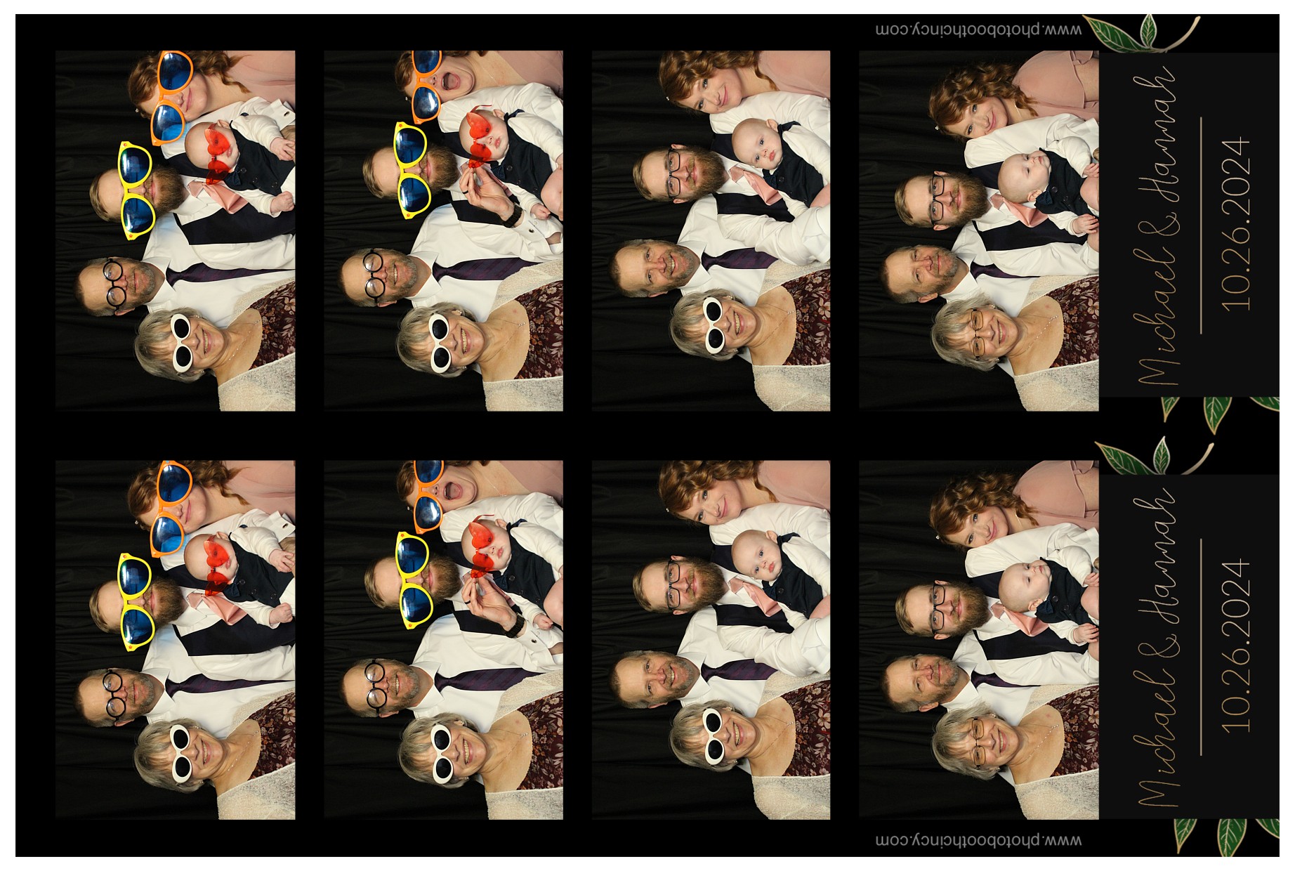 Michael & Hannah Wells!  | View more photos from the event at gallery.photoboothcincy.com/u/PhotoBoothCincy/Michael-Hannah-Wells