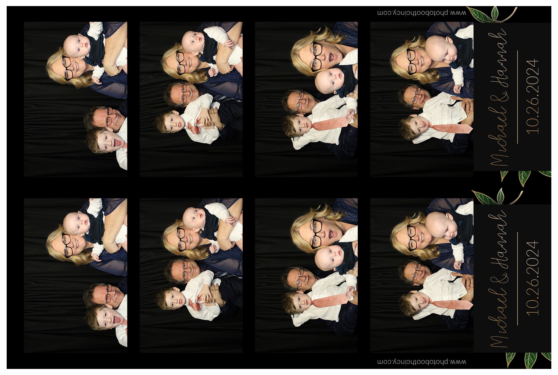 Michael & Hannah Wells!  | View more photos from the event at gallery.photoboothcincy.com/u/PhotoBoothCincy/Michael-Hannah-Wells