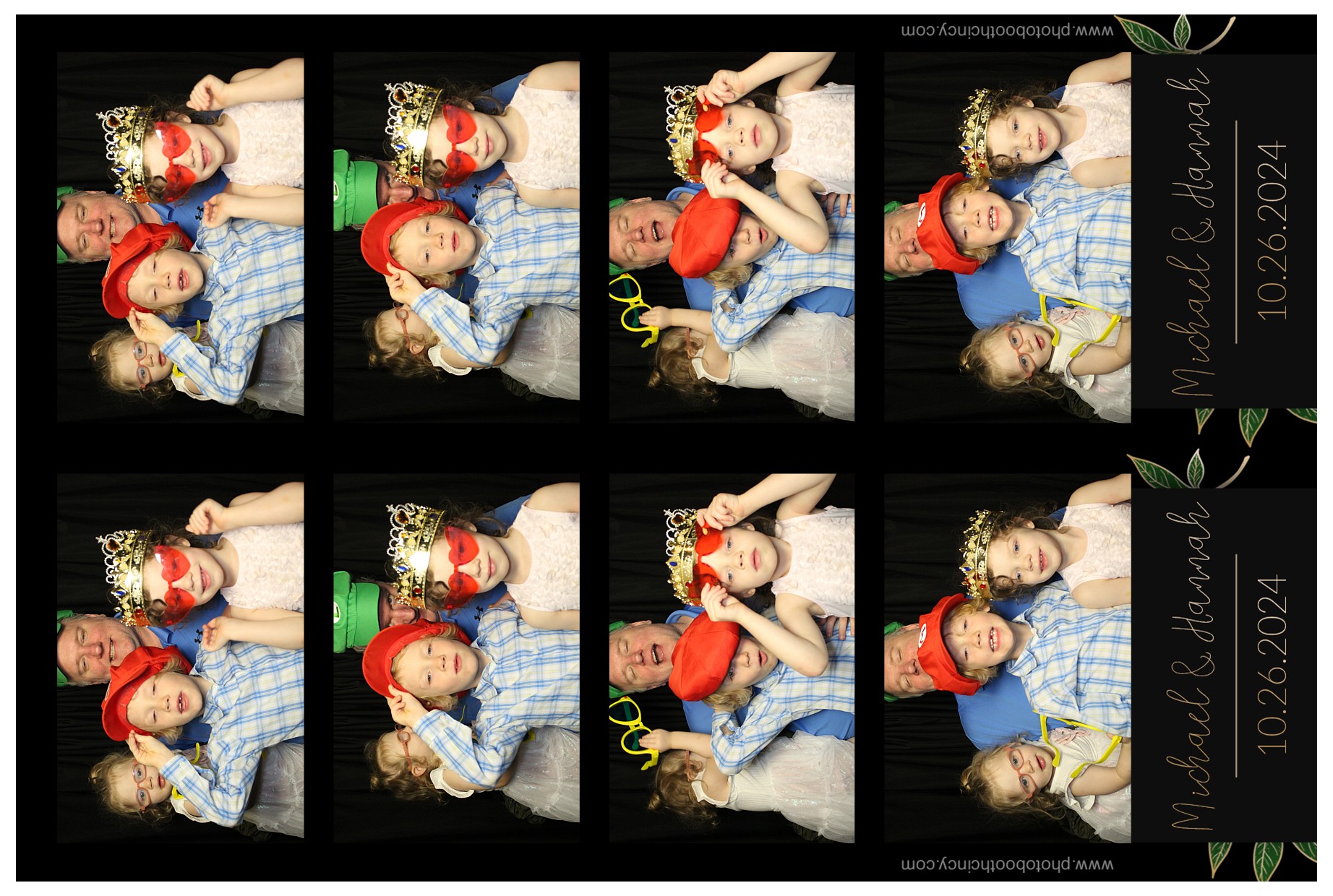 Michael & Hannah Wells!  | View more photos from the event at gallery.photoboothcincy.com/u/PhotoBoothCincy/Michael-Hannah-Wells