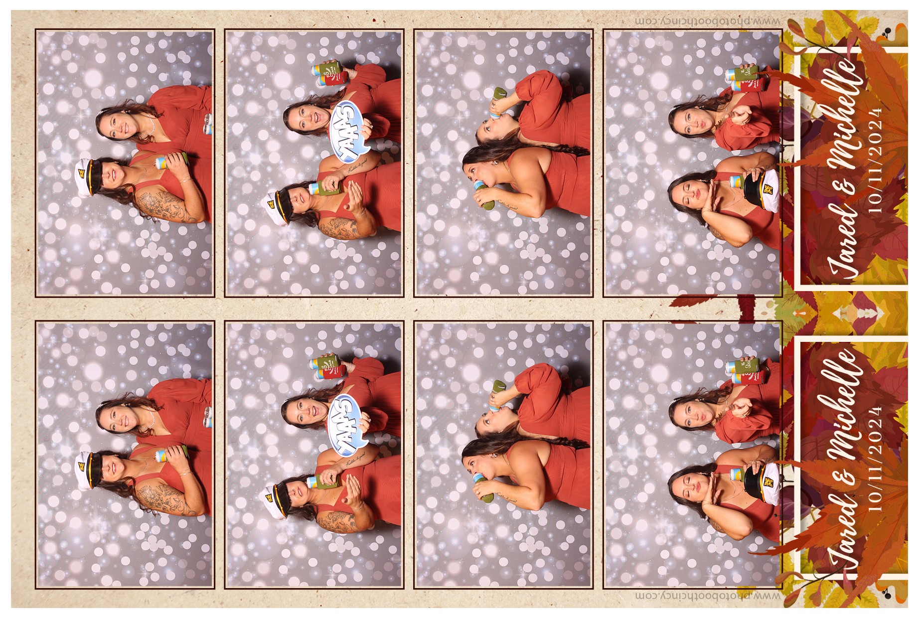 Michelle & Jared | View more photos from the event at gallery.photoboothcincy.com/u/PhotoBoothCincy/Michelle-Jared