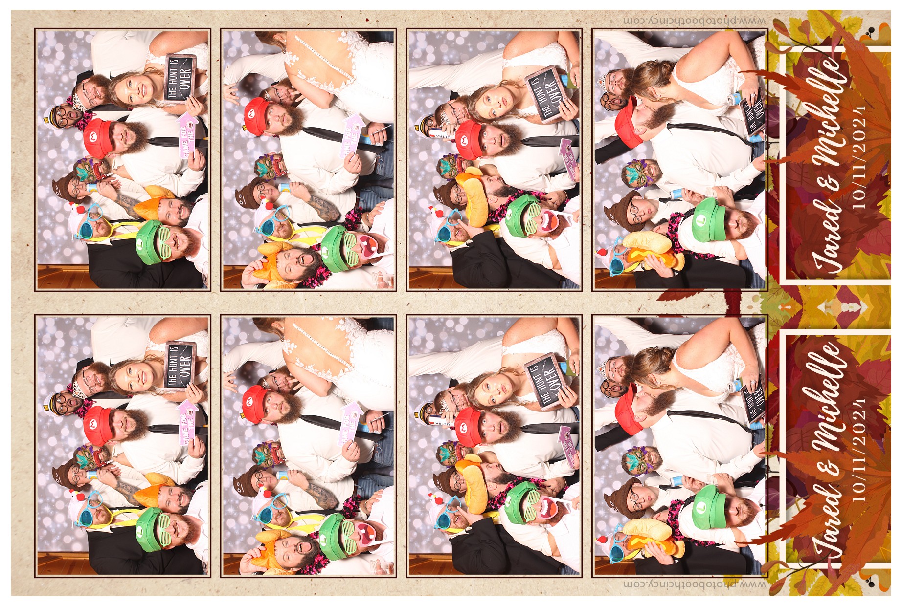 Michelle & Jared | View more photos from the event at gallery.photoboothcincy.com/u/PhotoBoothCincy/Michelle-Jared