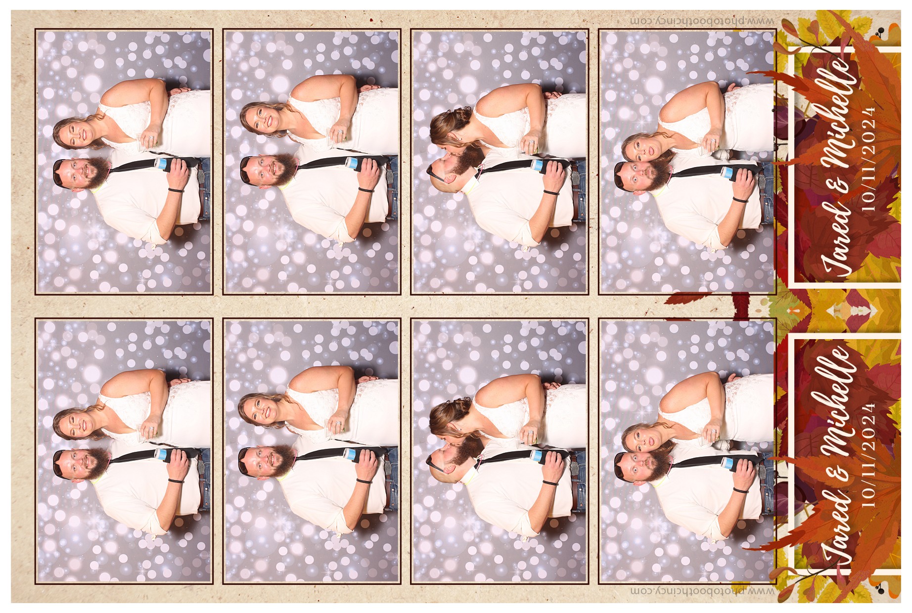 Michelle & Jared | View more photos from the event at gallery.photoboothcincy.com/u/PhotoBoothCincy/Michelle-Jared