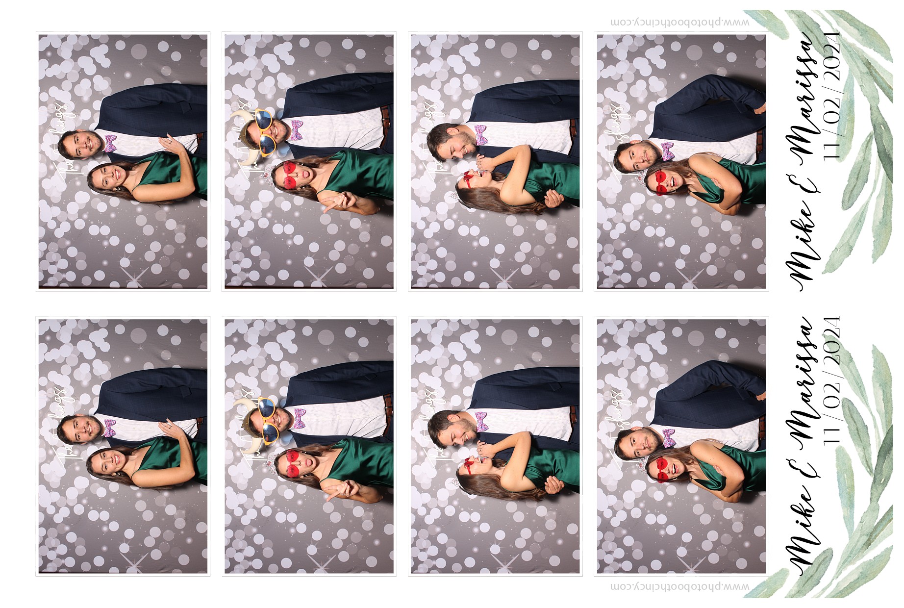 Mike & Marissa  | View more photos from the event at gallery.photoboothcincy.com/u/PhotoBoothCincy/Mike-Marissa