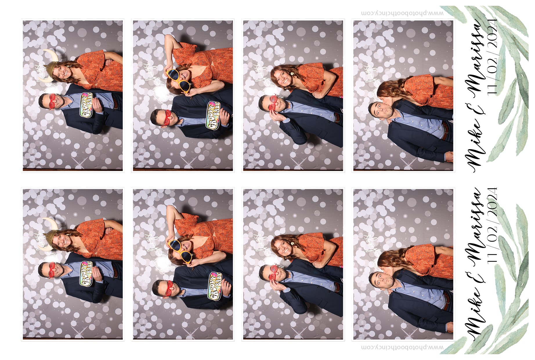 Mike & Marissa  | View more photos from the event at gallery.photoboothcincy.com/u/PhotoBoothCincy/Mike-Marissa