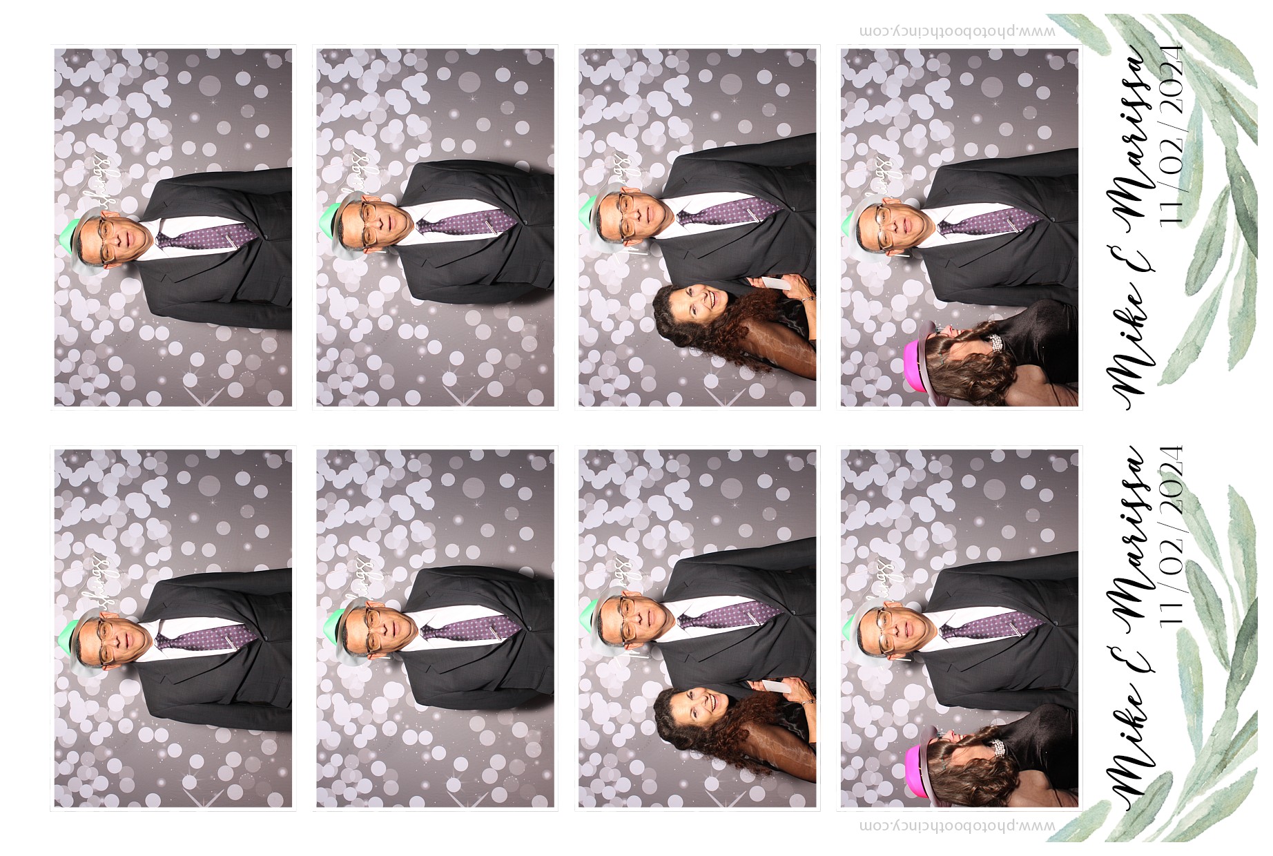 Mike & Marissa  | View more photos from the event at gallery.photoboothcincy.com/u/PhotoBoothCincy/Mike-Marissa