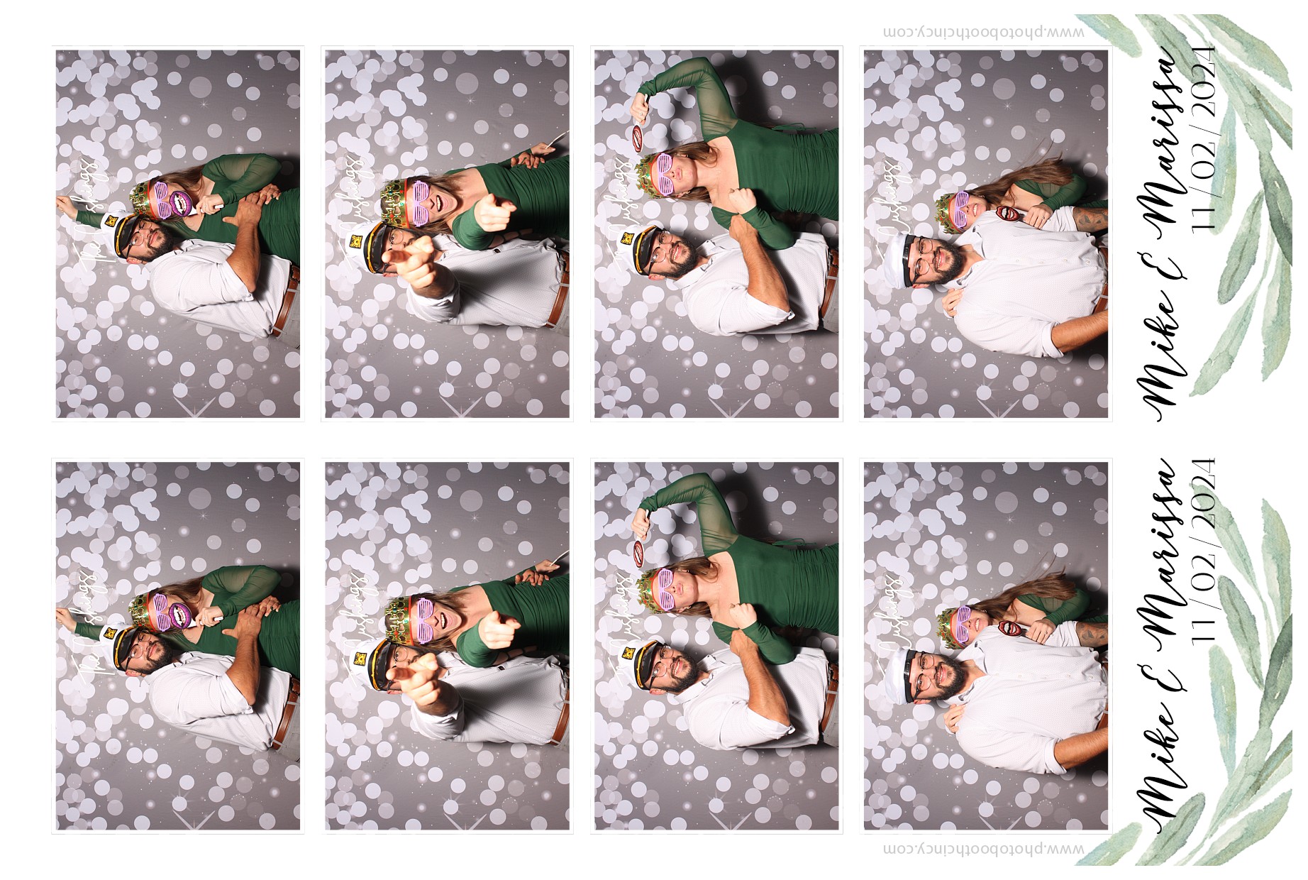 Mike & Marissa  | View more photos from the event at gallery.photoboothcincy.com/u/PhotoBoothCincy/Mike-Marissa