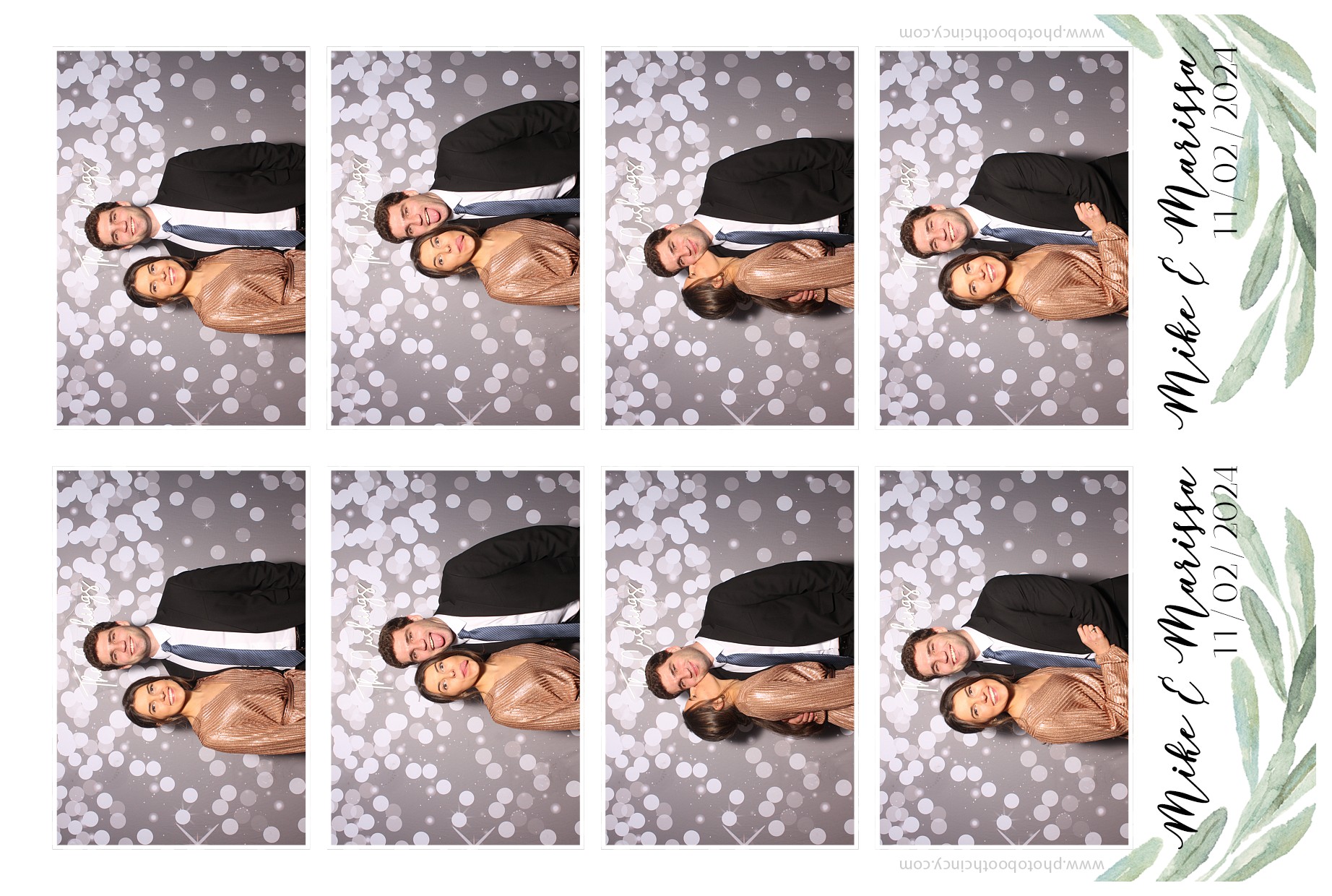 Mike & Marissa  | View more photos from the event at gallery.photoboothcincy.com/u/PhotoBoothCincy/Mike-Marissa