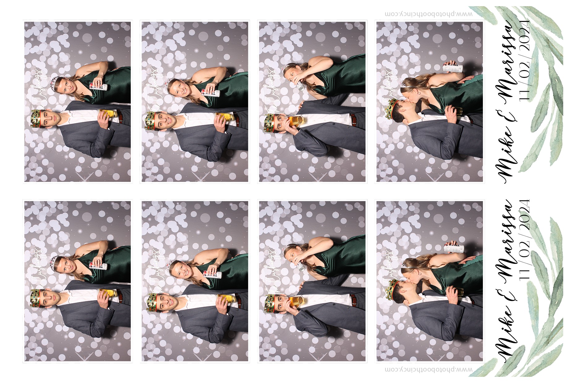 Mike & Marissa  | View more photos from the event at gallery.photoboothcincy.com/u/PhotoBoothCincy/Mike-Marissa