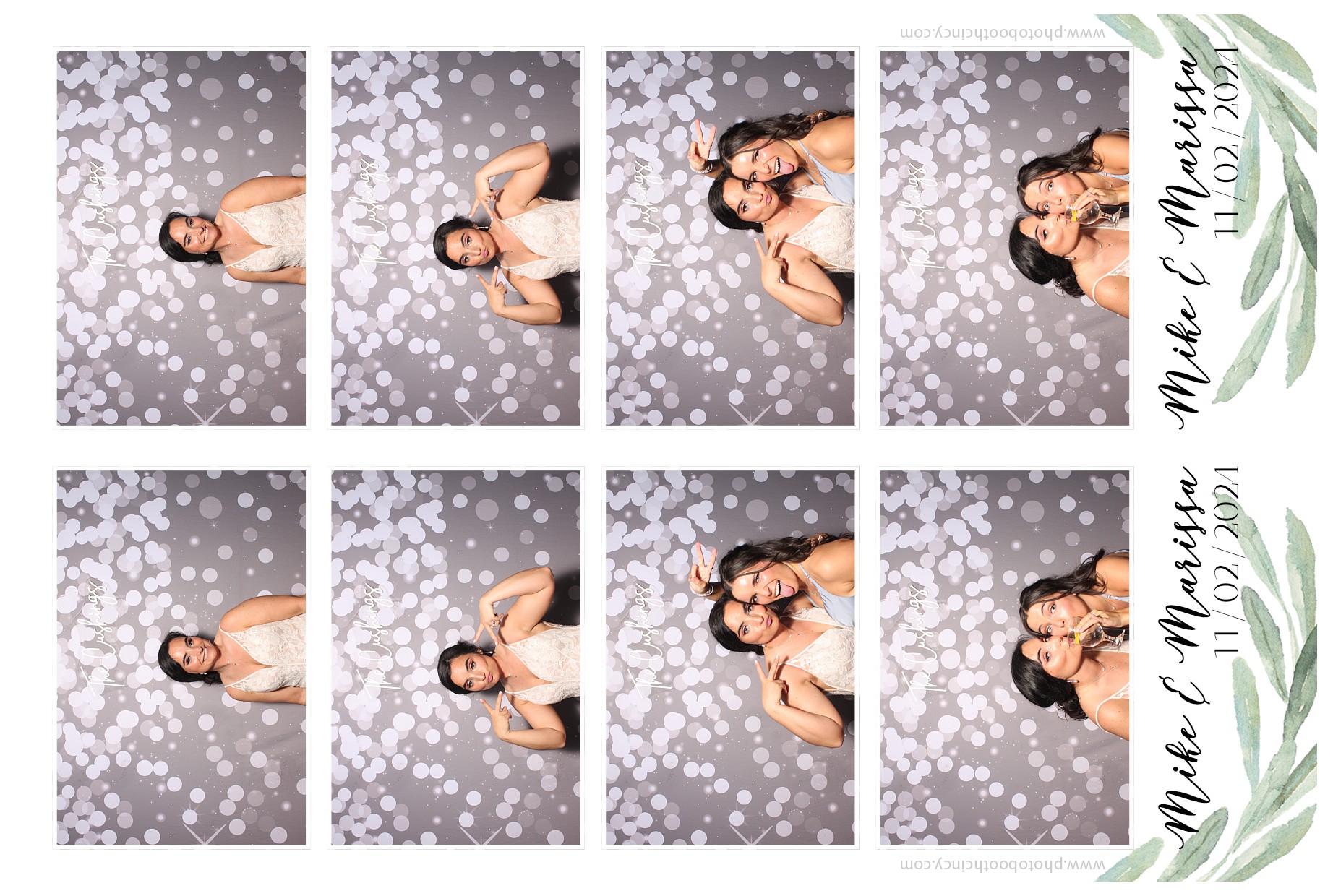 Mike & Marissa  | View more photos from the event at gallery.photoboothcincy.com/u/PhotoBoothCincy/Mike-Marissa