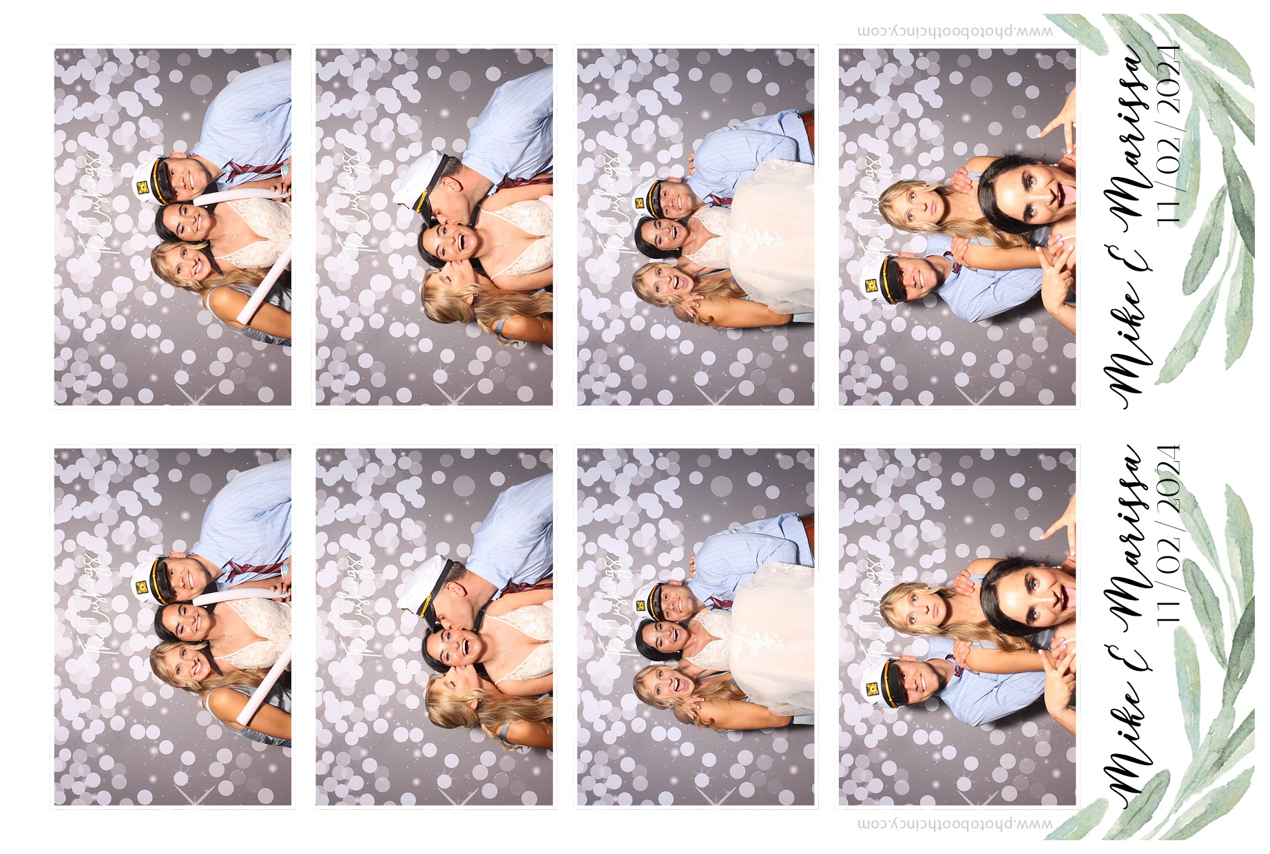 Mike & Marissa  | View more photos from the event at gallery.photoboothcincy.com/u/PhotoBoothCincy/Mike-Marissa