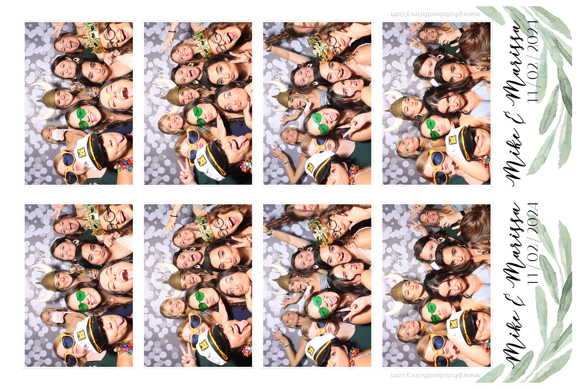 Mike & Marissa  | View more photos from the event at gallery.photoboothcincy.com/u/PhotoBoothCincy/Mike-Marissa