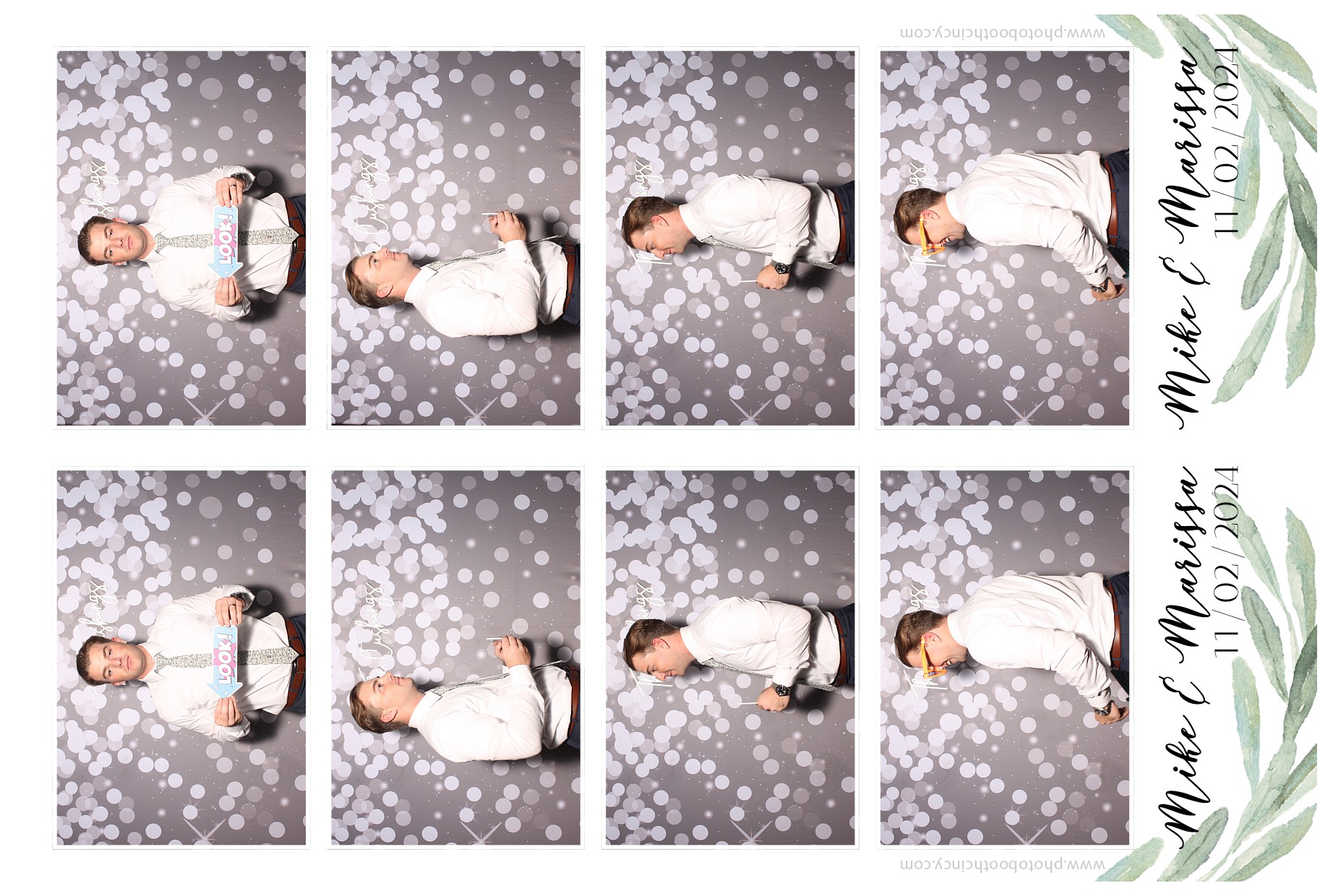 Mike & Marissa  | View more photos from the event at gallery.photoboothcincy.com/u/PhotoBoothCincy/Mike-Marissa