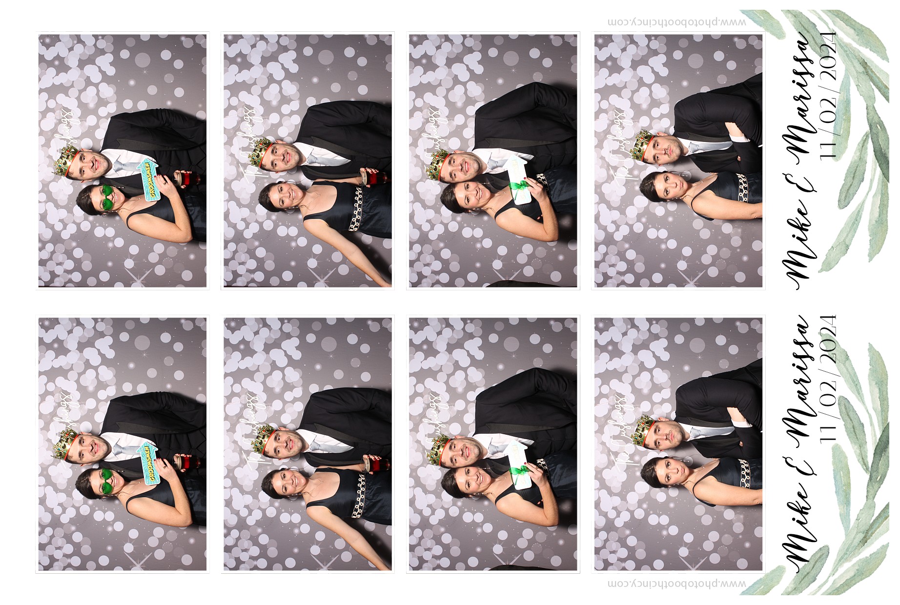 Mike & Marissa  | View more photos from the event at gallery.photoboothcincy.com/u/PhotoBoothCincy/Mike-Marissa