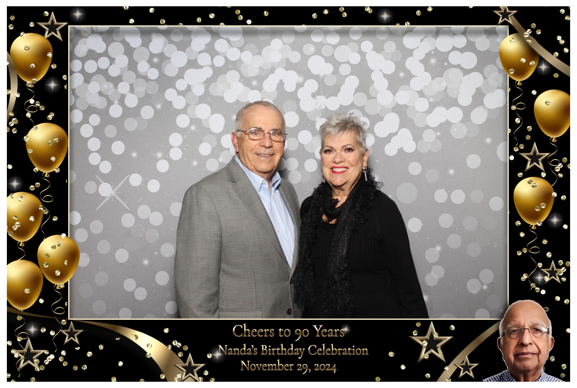 Nanda's 90th! | View more photos from the event at gallery.photoboothcincy.com/u/PhotoBoothCincy/Nandas-90th